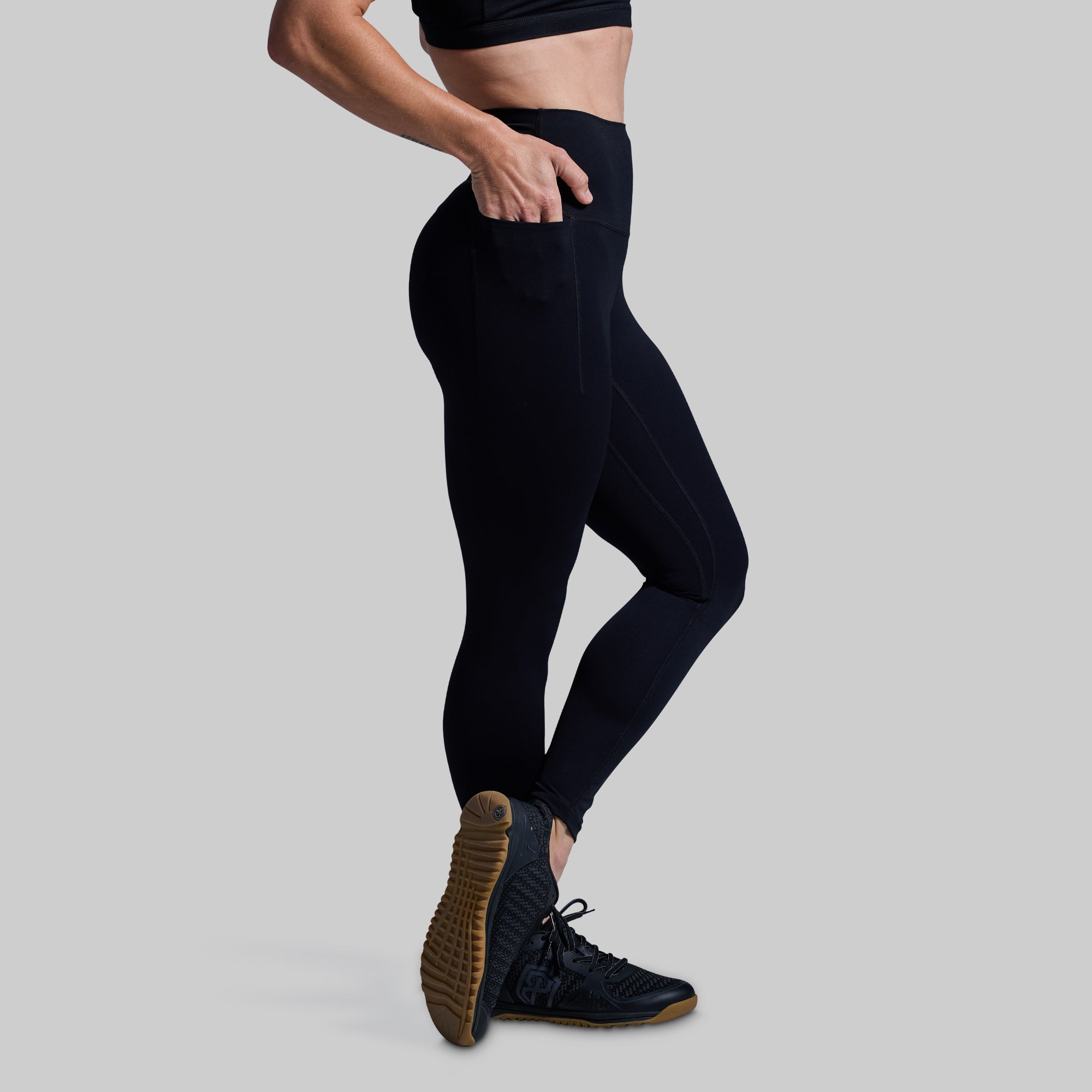 Your Go To Legging 2.0 with Pockets - High Waisted Yoga Pants for Women, Black - Perfect for Workouts, Running, Yoga & Everyday Wear