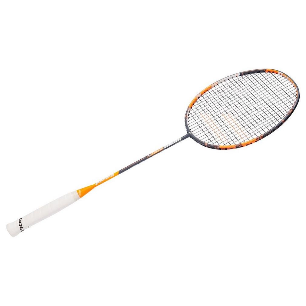 Babolat Satellite Gravity 74 Badminton Racket - Professional Carbon Fiber Shuttlecock Racquet for Adults & Teens - Orange One Size - Perfect for Tournaments & Backyard Play