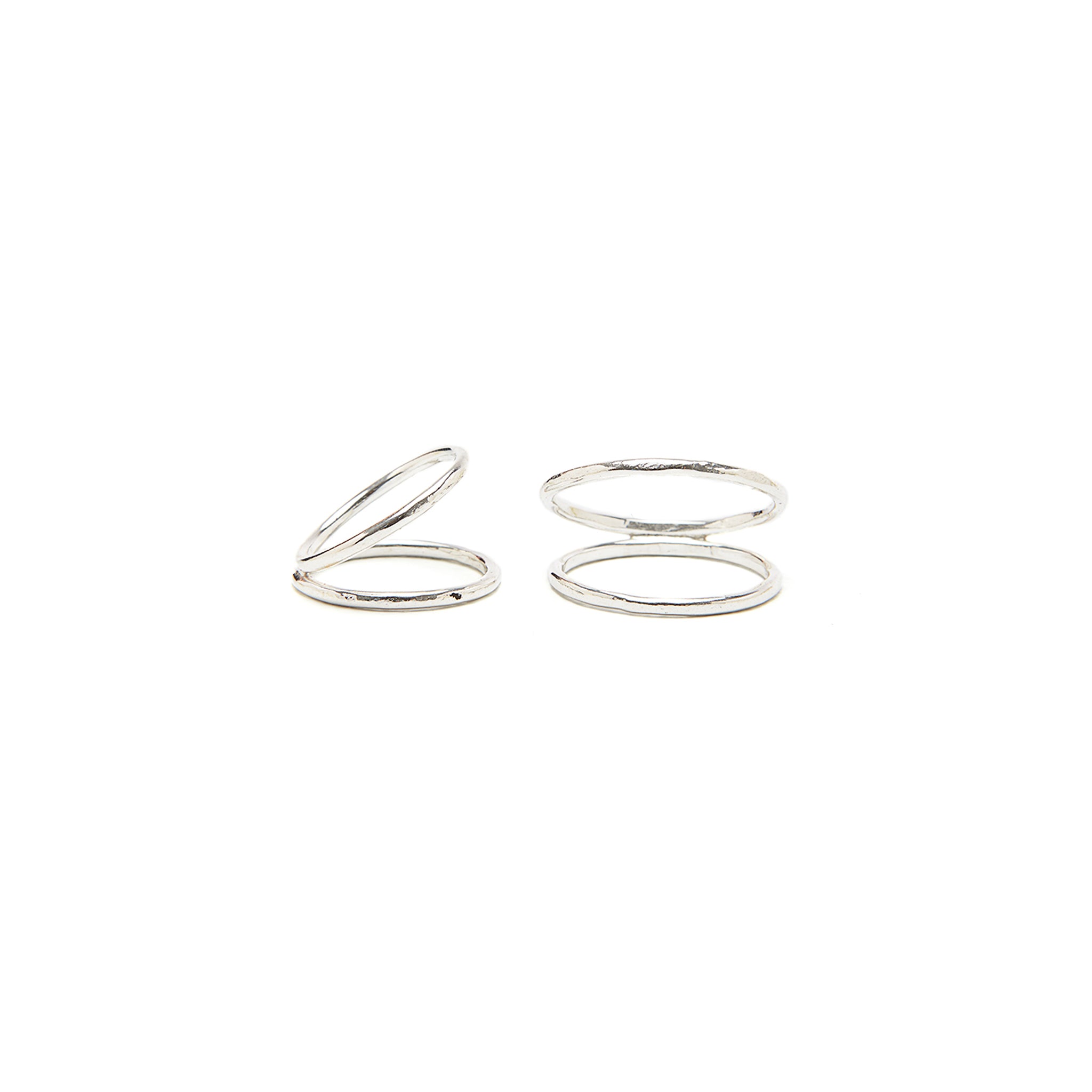 Infinity Ring for Women - Elegant Adjustable Stainless Steel Stackable Rings Set - Perfect for Everyday Wear, Gift Giving & Special Occasions