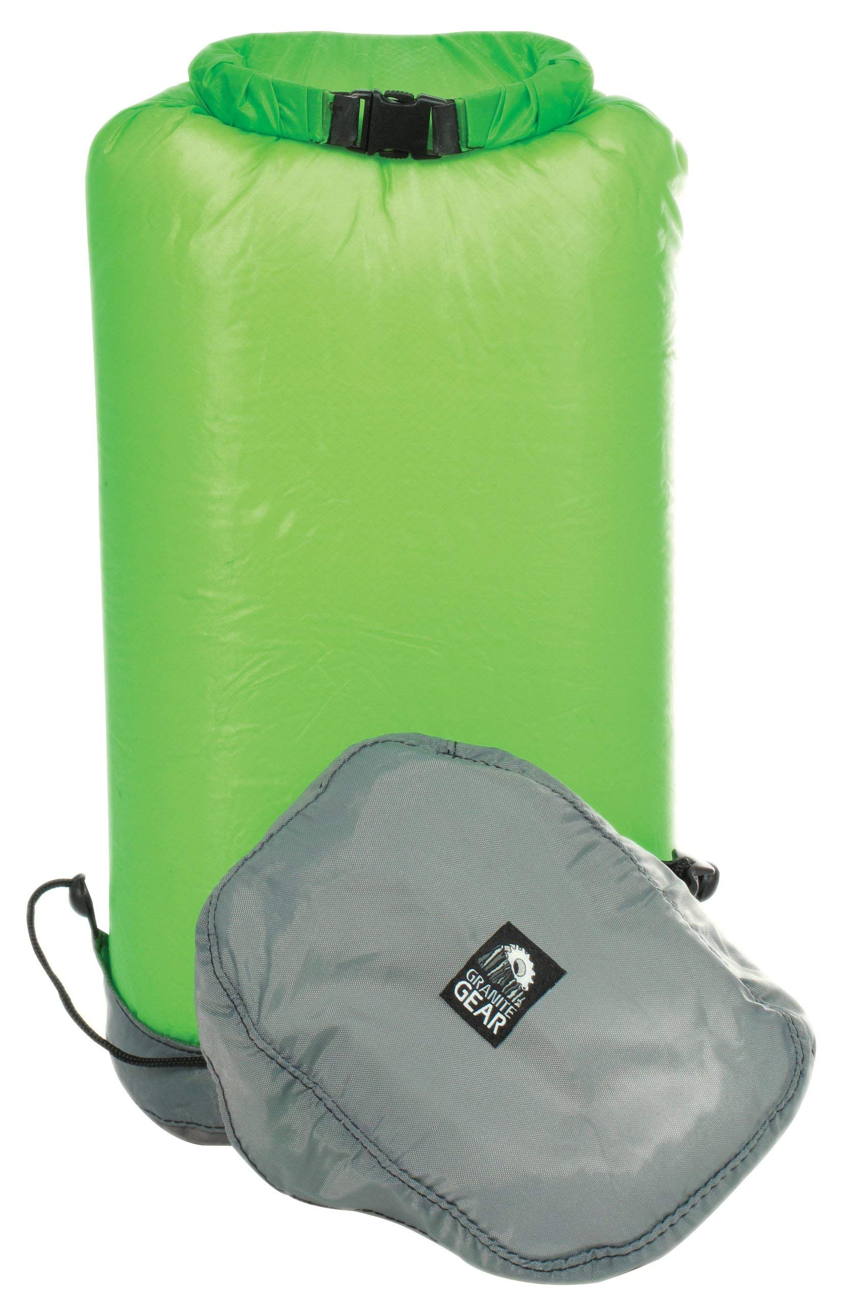 Granite Gear Event SIL Drysacks Waterproof Stuff Sack - 10L Ultralight Dry Bag for Camping, Hiking & Kayaking | Green Outdoor Gear