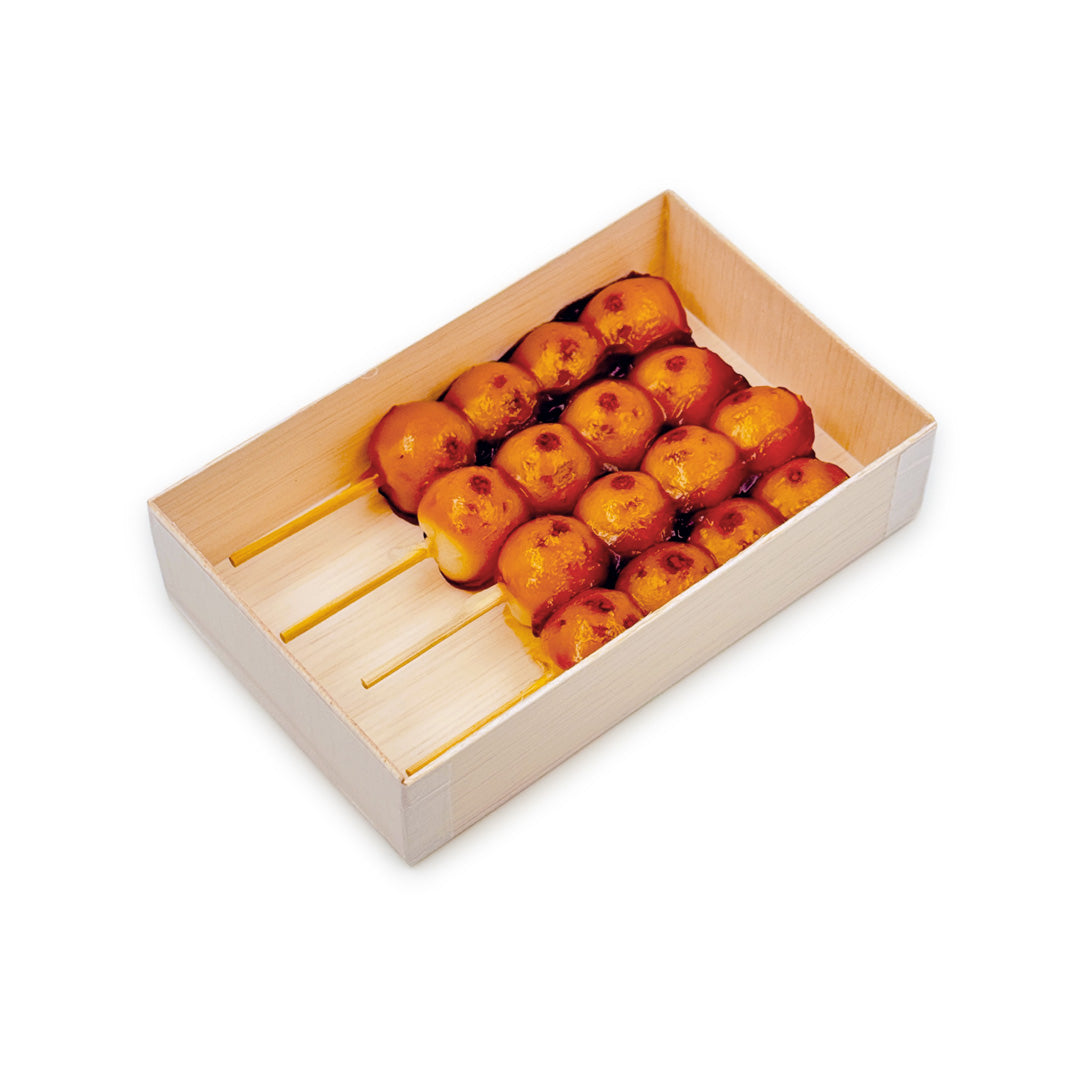 Eco-Friendly Coco Wooden Rectangular Takeout Bento Box with Lid - 6.7
