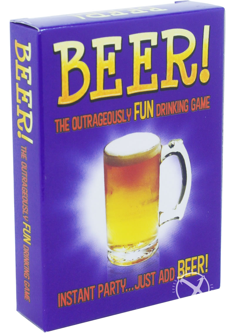 Beer The Card Game - Fun Drinking Party Game for Adults - Perfect for Parties, Game Nights & Social Gatherings