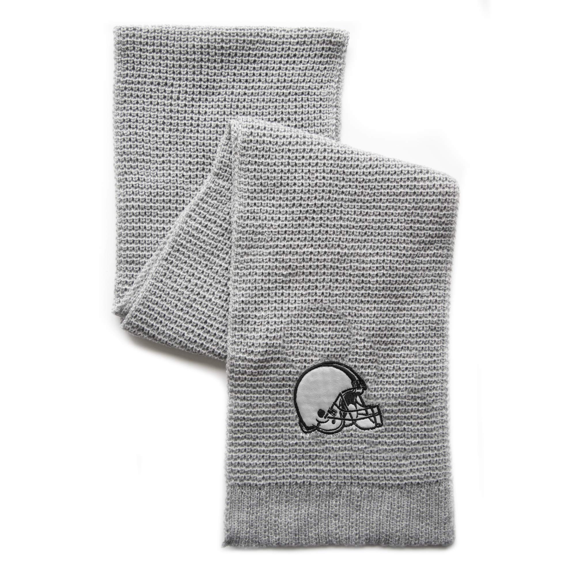 Littlearth NFL Unisex Waffle Knit Scarf for Men & Women - Team Logo Winter Scarf for Football Games, Outdoor Activities & Cold Weather Fashion