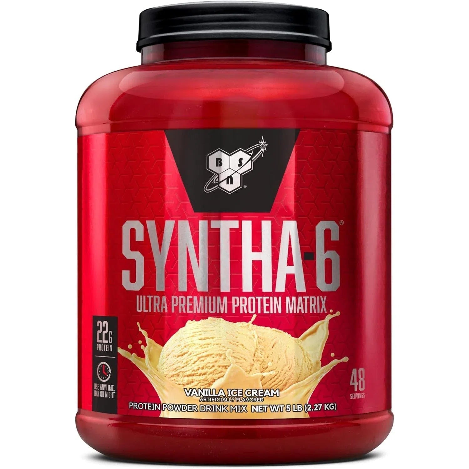 BSN Syntha-6 Protein Powder - Premium Whey Protein Blend for Muscle Recovery & Growth - Ideal for Post-Workout, Meal Replacement & Fitness Enthusiasts