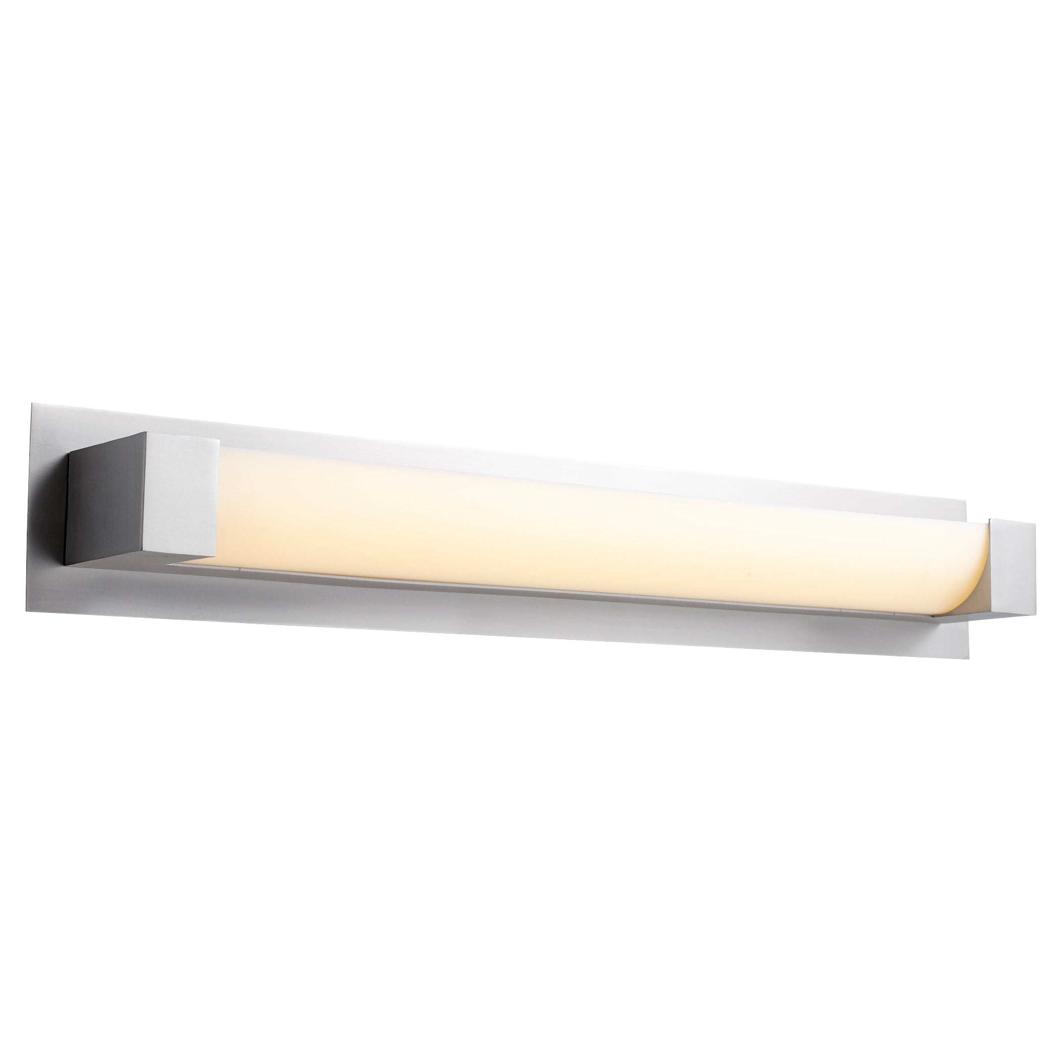 Oxygen Balance 3 547 24 LED Vanity Light - 26 Inch Bathroom Mirror Light with 3000K Warm White, Satin Nickel Finish - Perfect for Makeup Vanity, Dressing Room & Bathroom Lighting