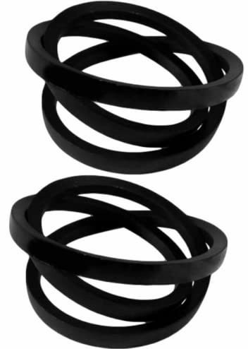 2 Pack 539117245 Lawn Mower Belts - Compatible with Husqvarna RZ4623 RZ4219 RZ4619 (5/8