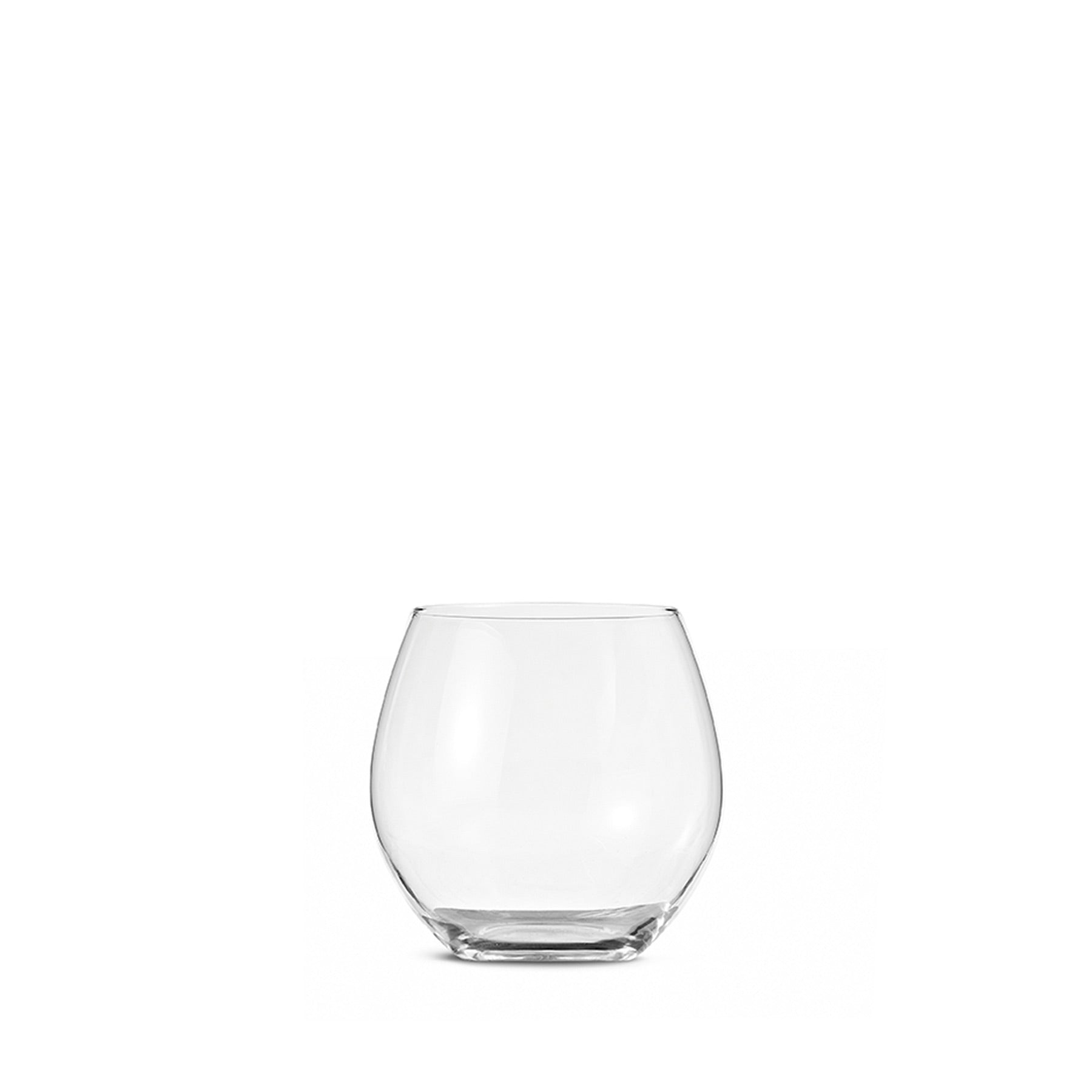 Premium 13 oz Curved Glass Tumblers - Set of 6, Durable & Stylish Drinking Glasses for Iced Coffee, Cocktails, Juice & Smoothies - Perfect for Home, Parties & Restaurants