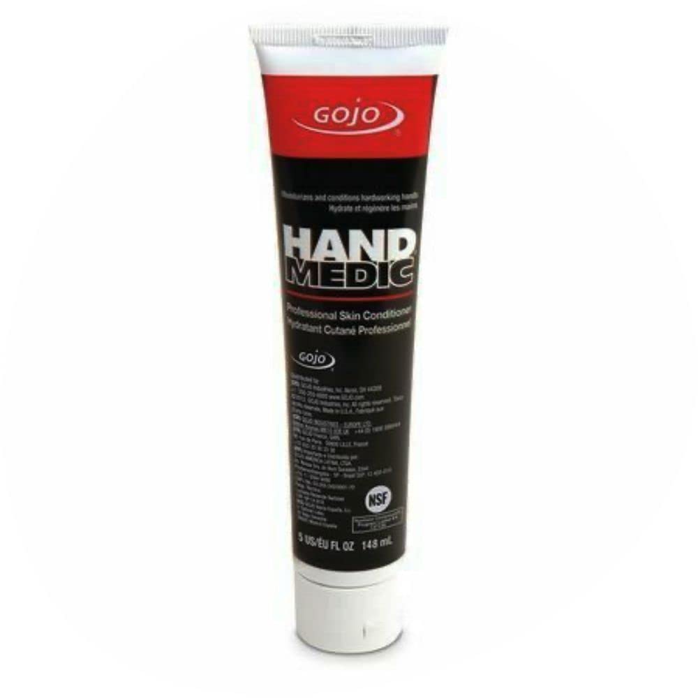 Genuine 8150-12 Hand Medic Skin Conditioner for Lawnmowers - 5Oz Tube (Pack of 12) - Moisturizing Hand Cream for Dry, Cracked Skin - Ideal for Gardeners, Landscapers & Outdoor Workers