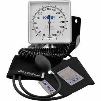 Accurate Desk & Wall Mount Aneroid Sphygmomanometer - Blood Pressure Monitor for Home & Clinic Use