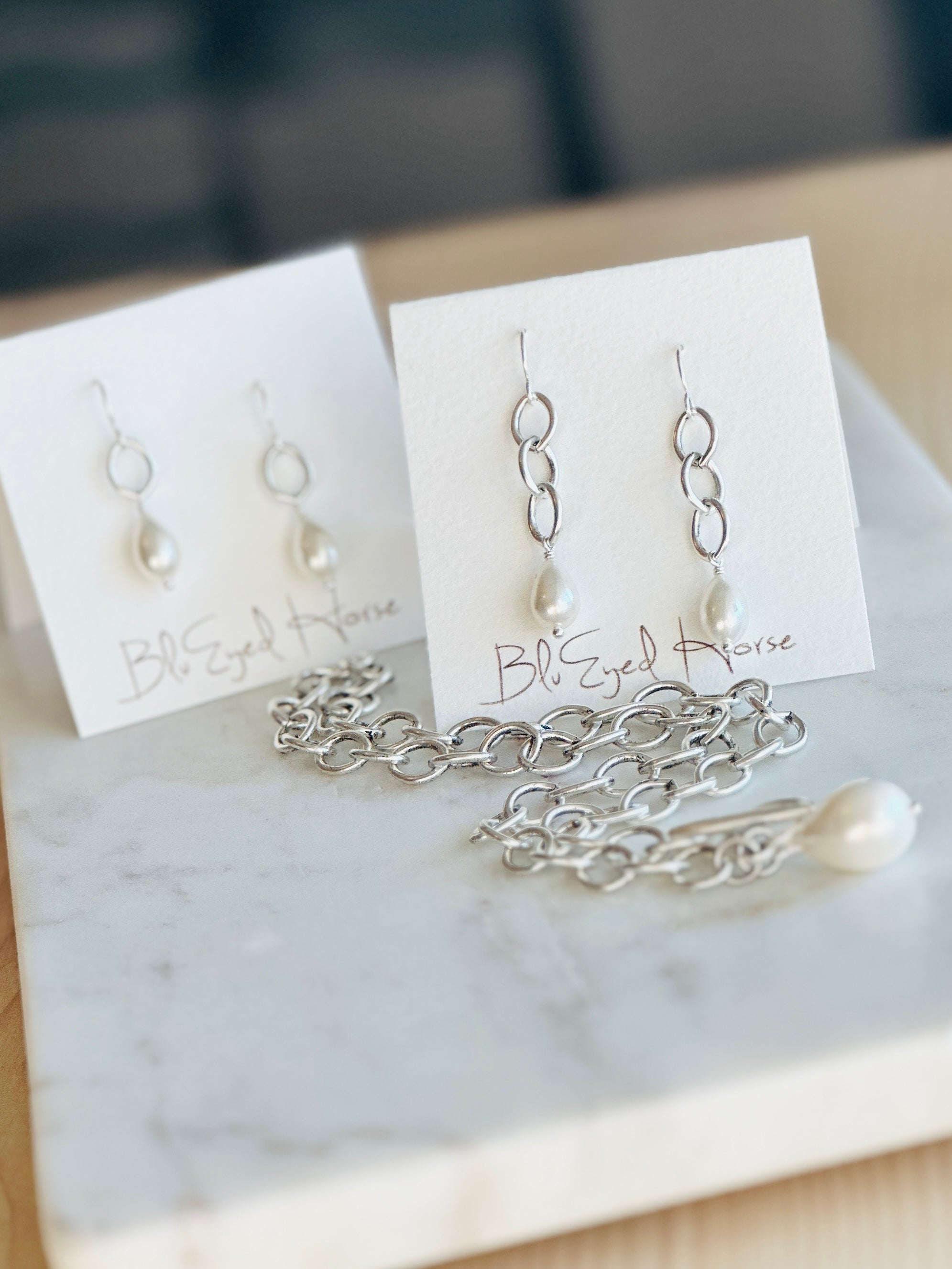 Giselle Elegant Pearl Drop Earrings for Women - Dainty Gold Hoop Earrings with Crystal Accents - Perfect for Weddings, Parties & Everyday Wear