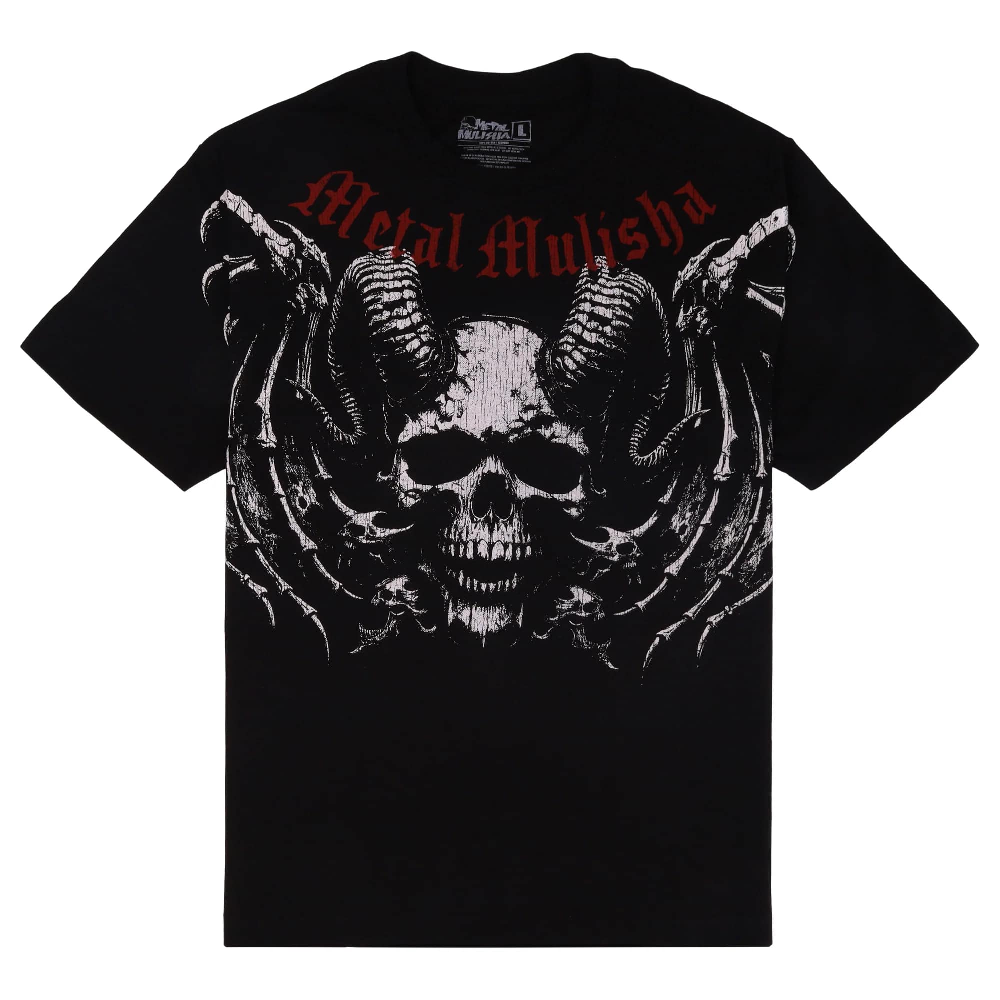 Metal Mulisha Darkness Graphic T-Shirt for Men - Edgy Streetwear & Skater Style - Perfect for Concerts, Skateboarding & Casual Outfits