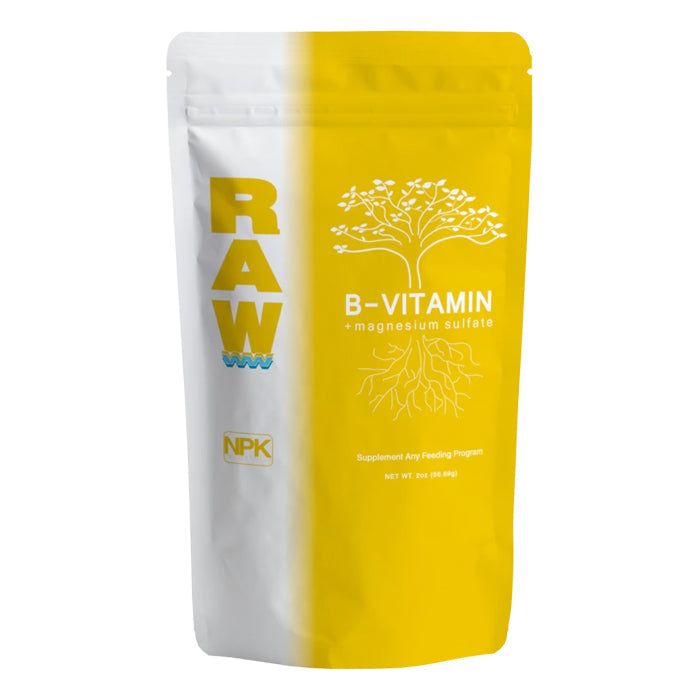NPK RAW B Vitamin Nutrients - Premium Plant Growth Supplement for Hydroponics, Soil & Indoor Gardening | Boost Flowering & Root Development
