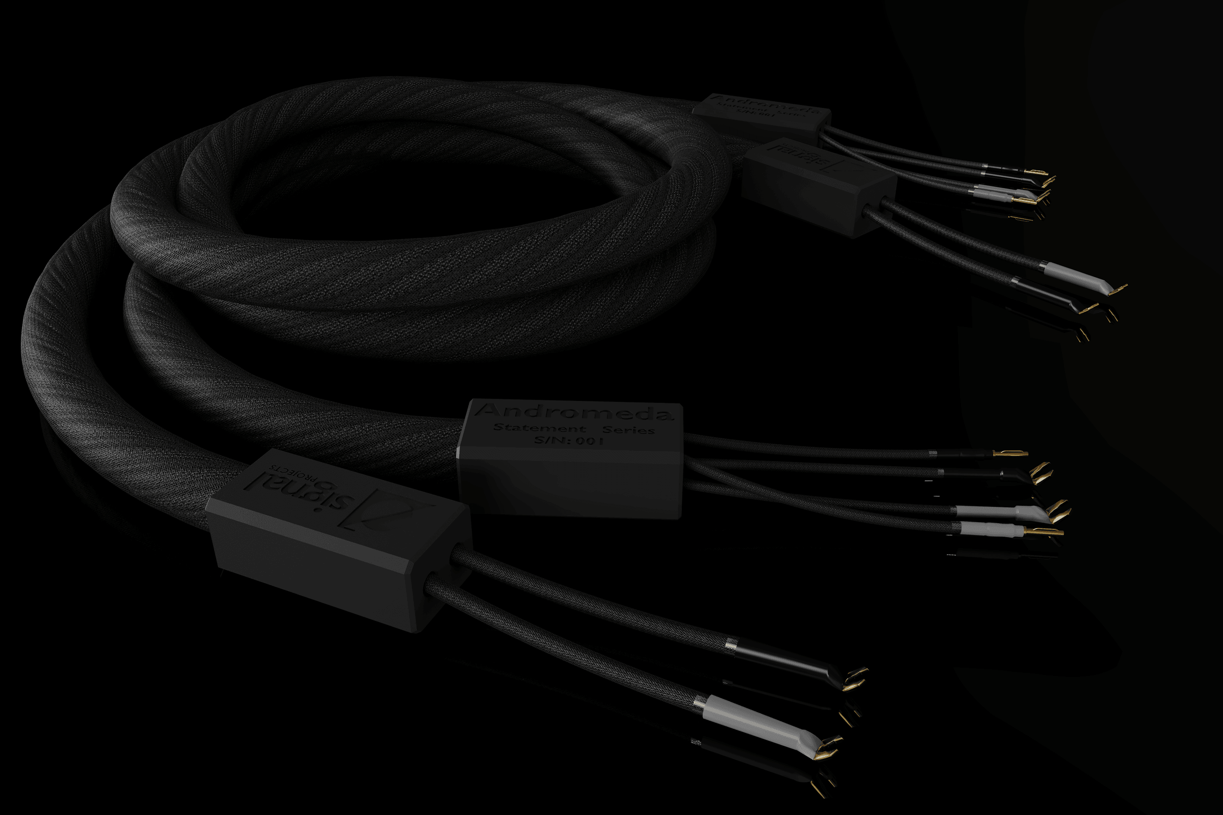 Andromeda High-End Speaker Cable by Signal Projects - Premium Audio Cable for Home Theater, Studio, and Hi-Fi Systems