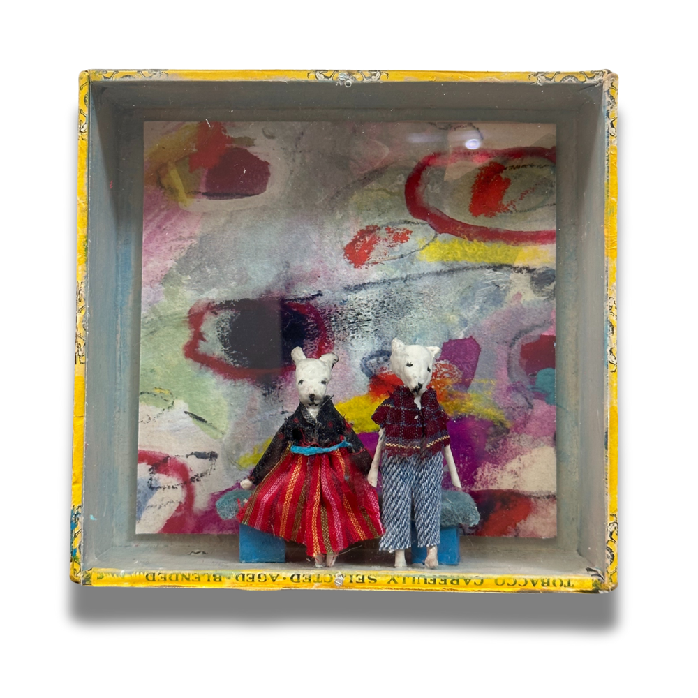 Little Fox and His Friend at the Museum Assemblage - Bilingual English Chinese Storybook for Kids | Perfect for Bedtime Reading & Early Learning