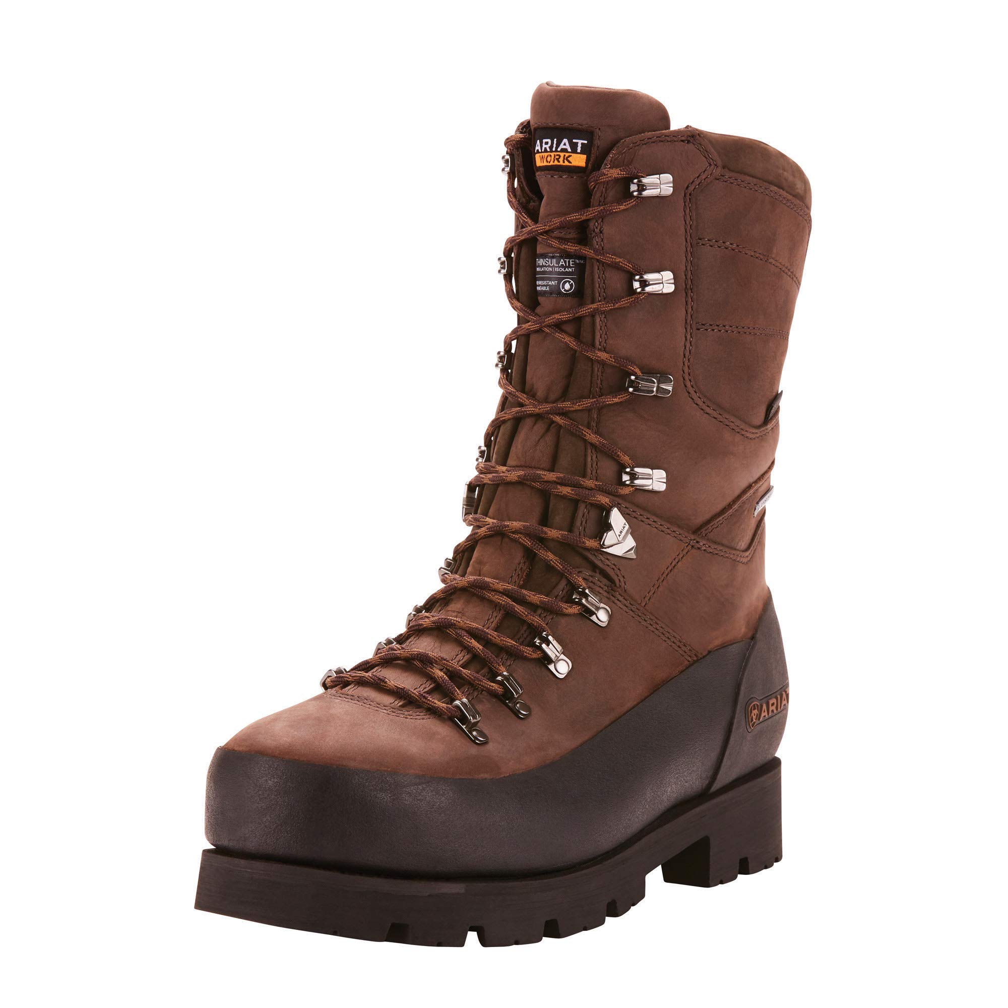 ARIAT Men's Work Boots - Durable & Comfortable Steel Toe Boots for Construction, Farming & Outdoor Work