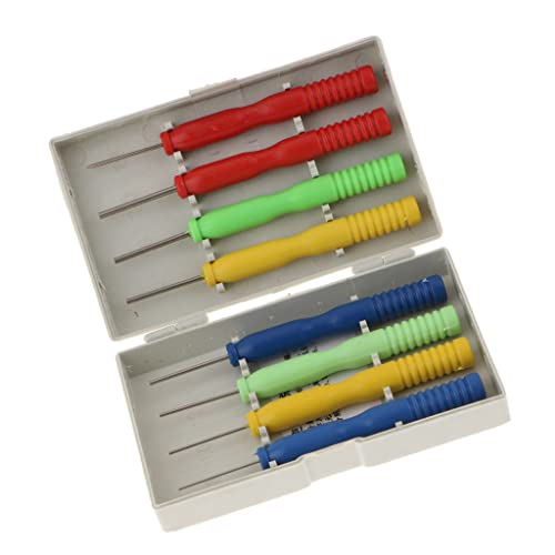 8-Piece Desoldering Tool Kit - Hollow Tip Electronic Component Removal Set for PCB Repair, DIY Projects, and Electronics Maintenance