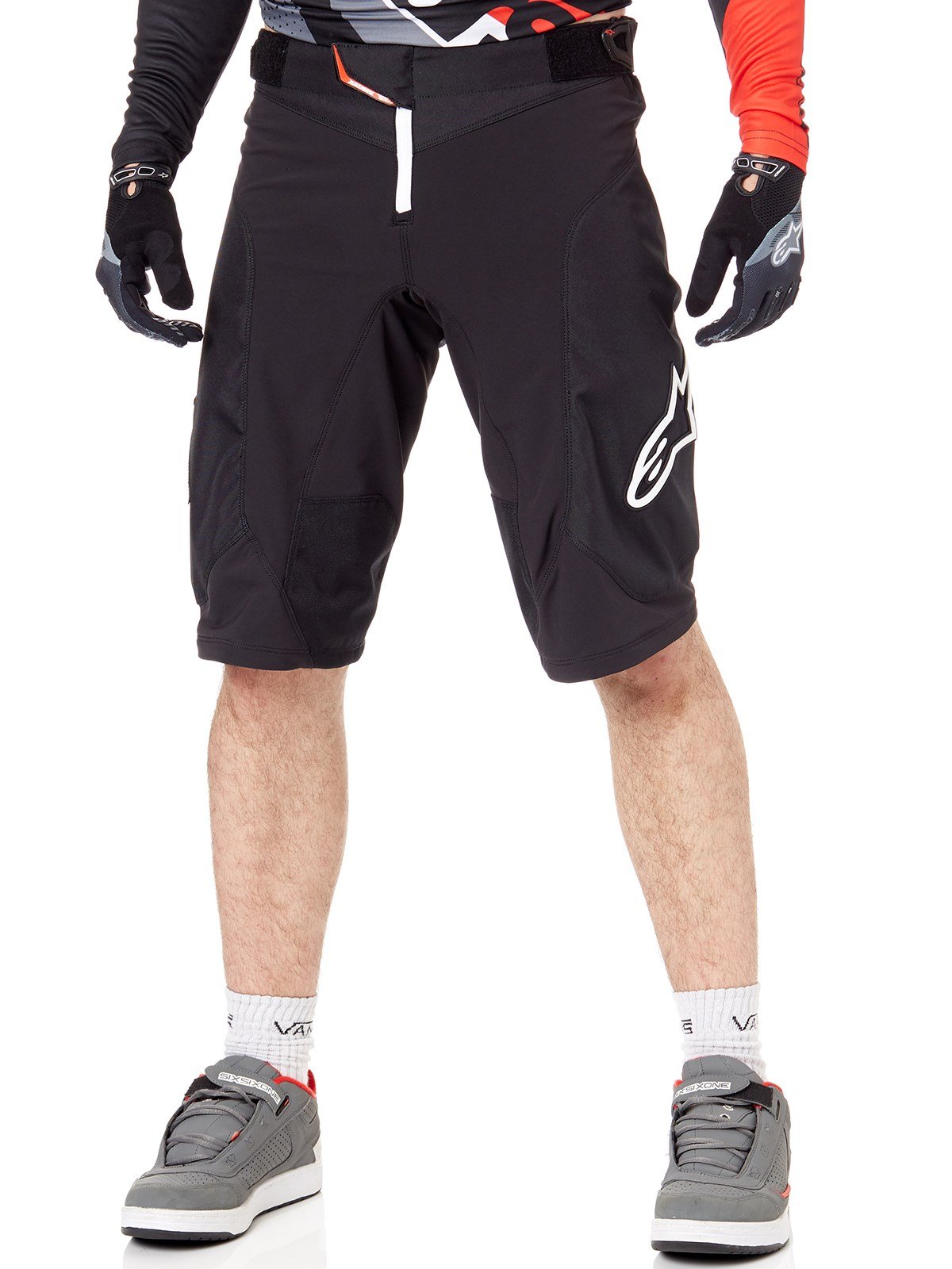 Alpinestars Vector Shorts - Men's Motorcycle Riding Shorts with CE Armor for Protection | Durable & Comfortable for Street & Off-Road Biking