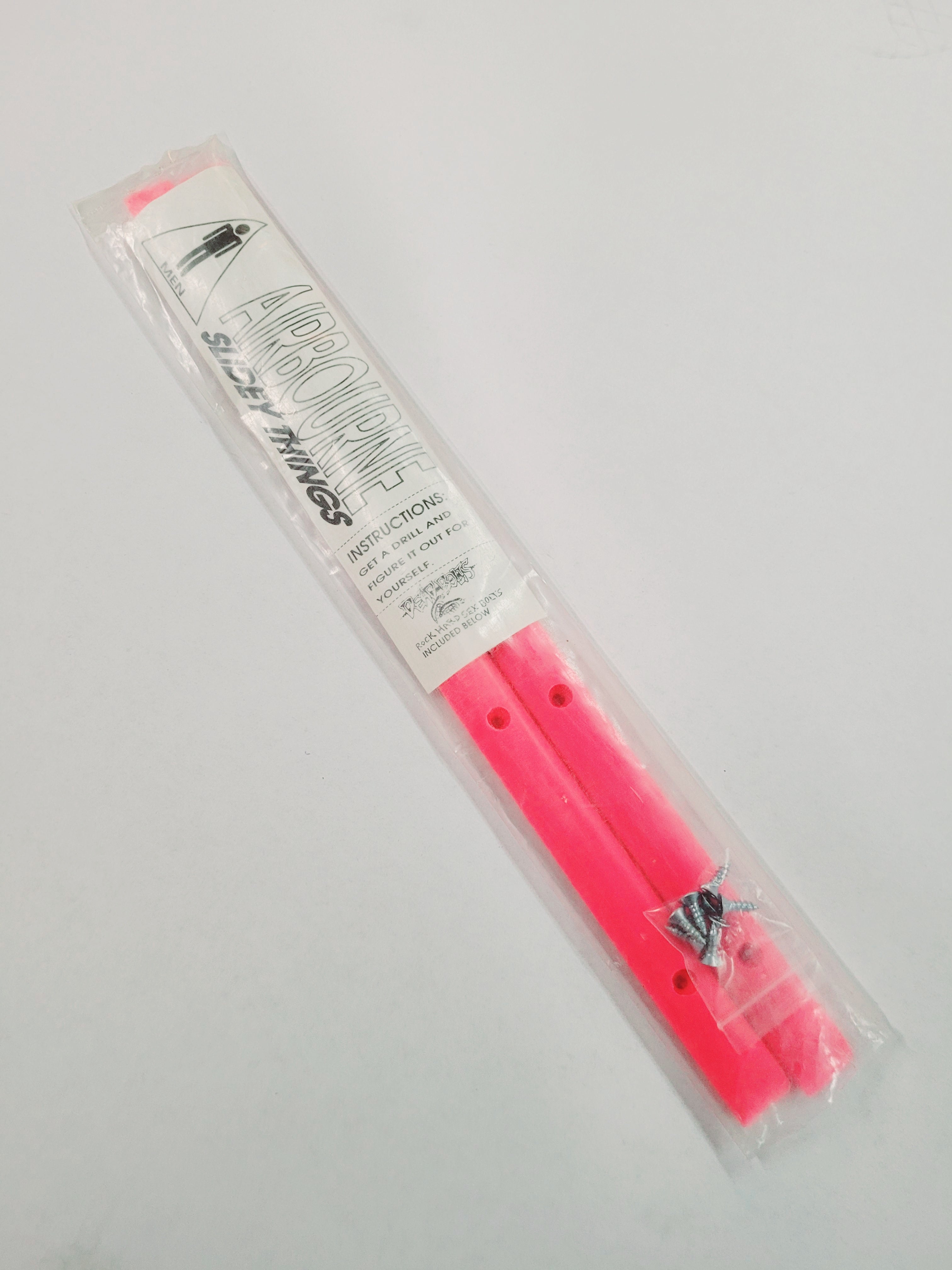 Vintage Airbourne Slidey Things 4-Hole Skateboard Rails 15.5
