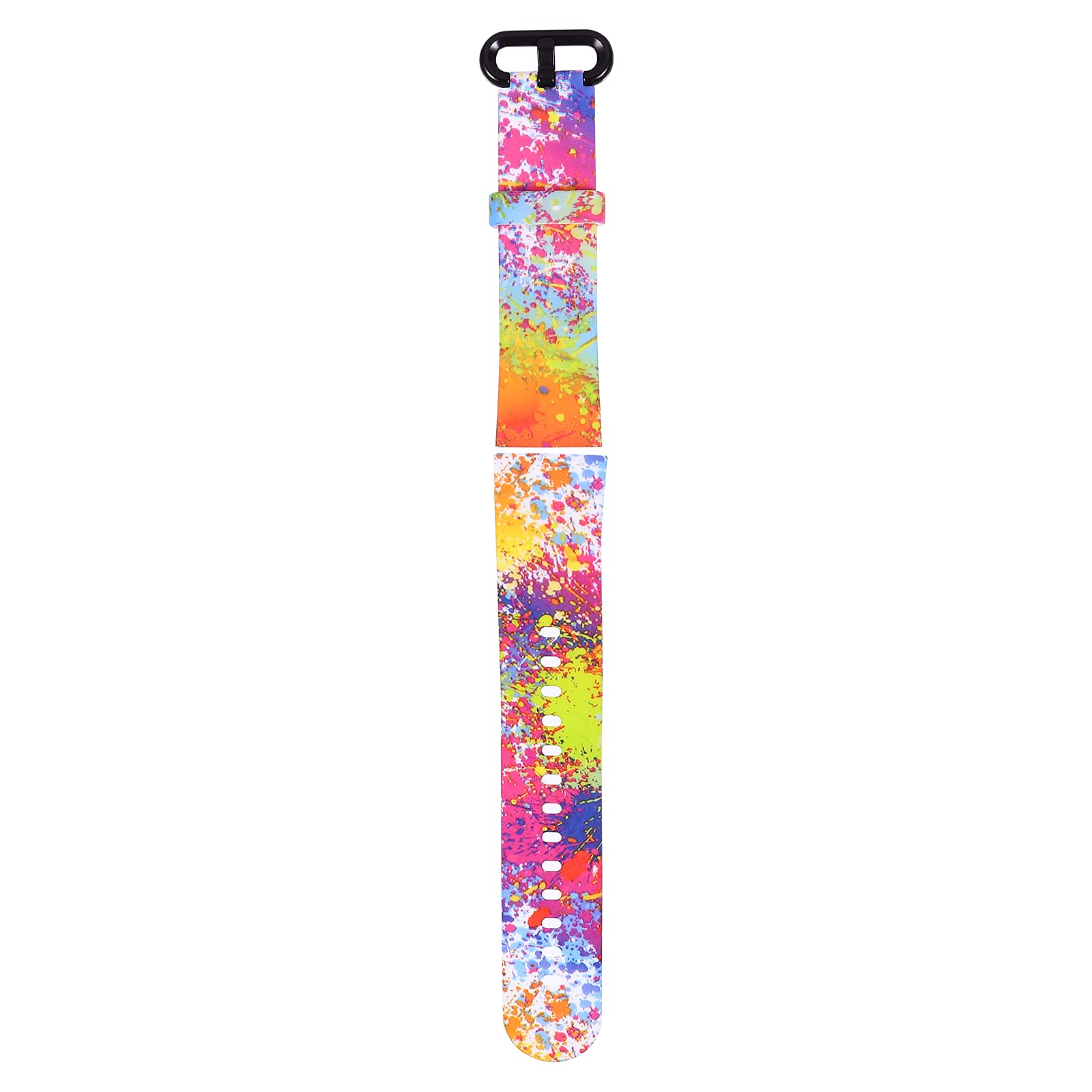 Floral Printed Silicone Watch Band - Compatible with Mi Watch Lite, Soft Durable Replacement Strap for Women & Men - Perfect for Workout, Running & Daily Wear