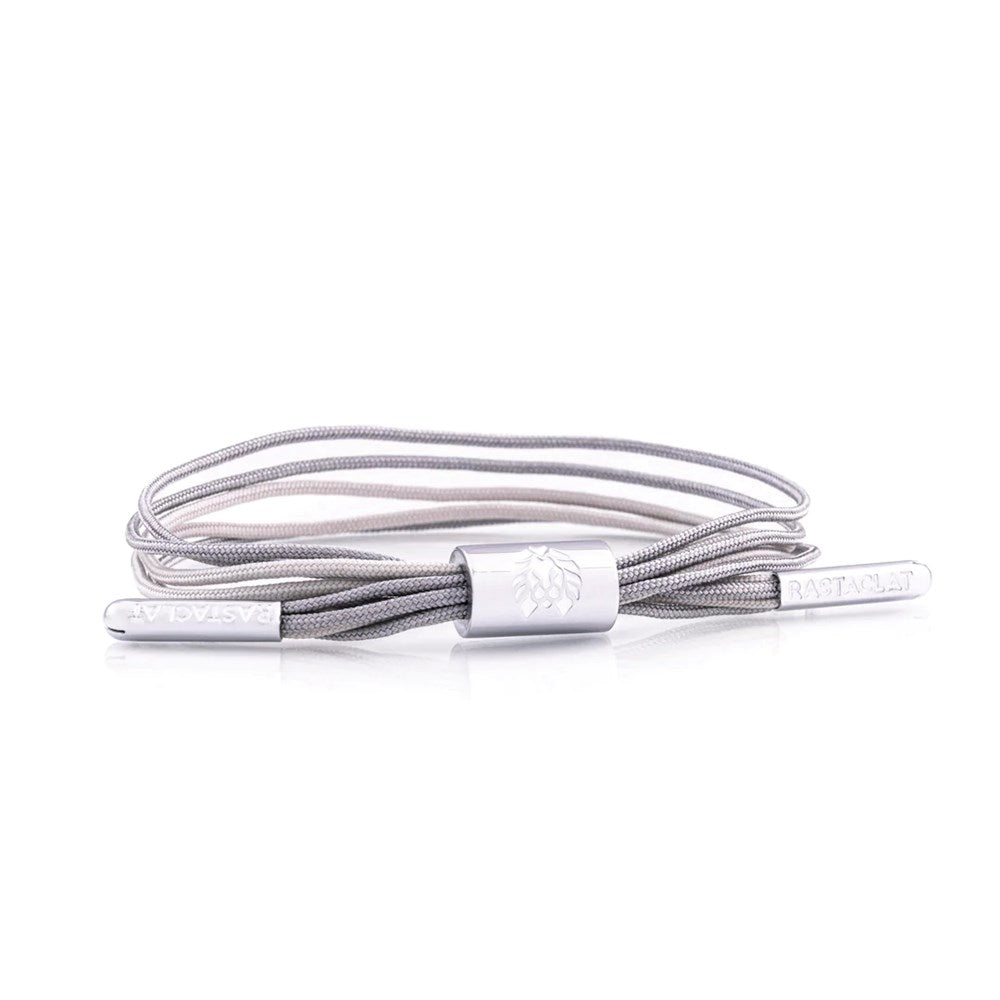 Rastaclat Atomic 24 Grey Wristband - Stylish Unisex Braided Bracelet for Men & Women - Perfect for Fitness, Sports & Everyday Wear