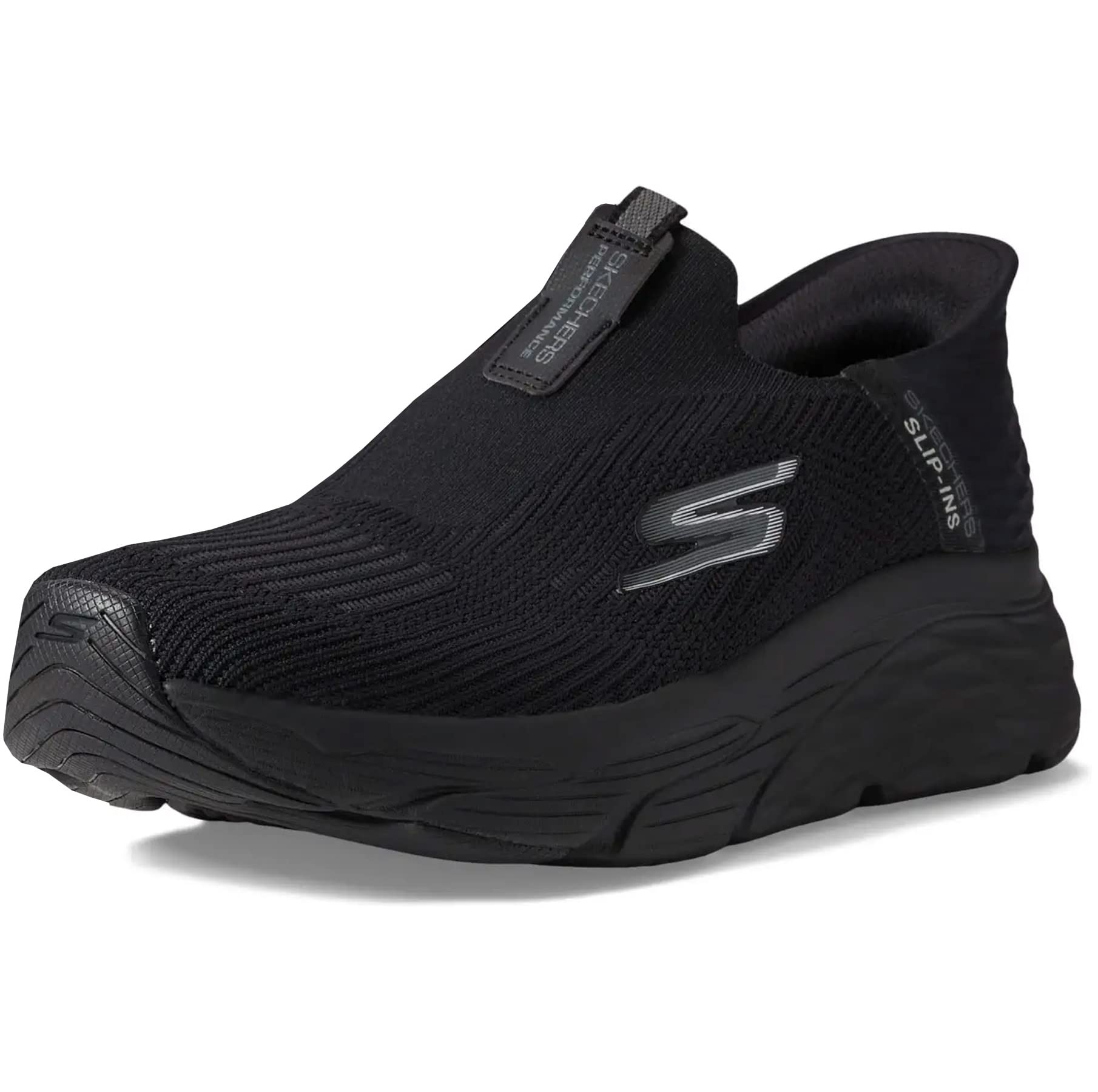 Skechers Men's Max Cushioning Slip-On Sneakers - Memory Foam Running & Walking Shoes for Athletes | Comfortable Slip-Ins for Workouts, Jogging & Daily Wear