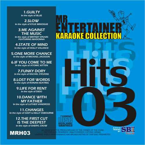 MRH003 Chart Hits Volume 3 December 2003 - Top Music Compilation for Parties, Workouts & Relaxation