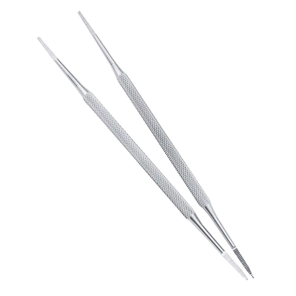 Premium Stainless Steel Cuticle Pusher & Nail Cleaner Kit - 3PCS Professional Manicure Tools for Salon & Home Use - Durable Nail Cuticle Scraper, Spoon & Peeler Set for Perfect Nail Care & Grooming