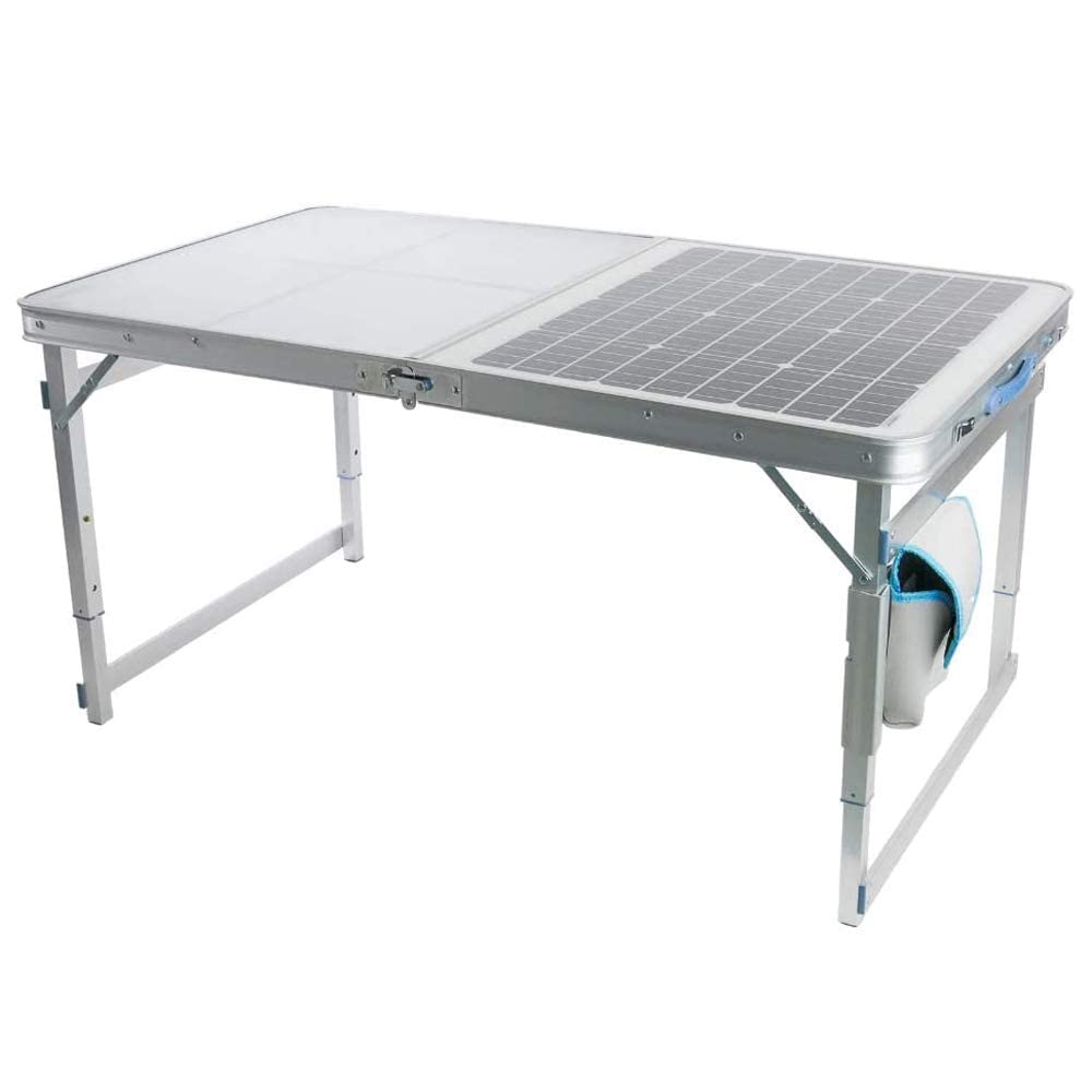 GOSUN 60W Portable Solar Folding Table - Outdoor Camping Kitchen Essential | Perfect for Off-Grid Adventures, Picnics & RV Trips