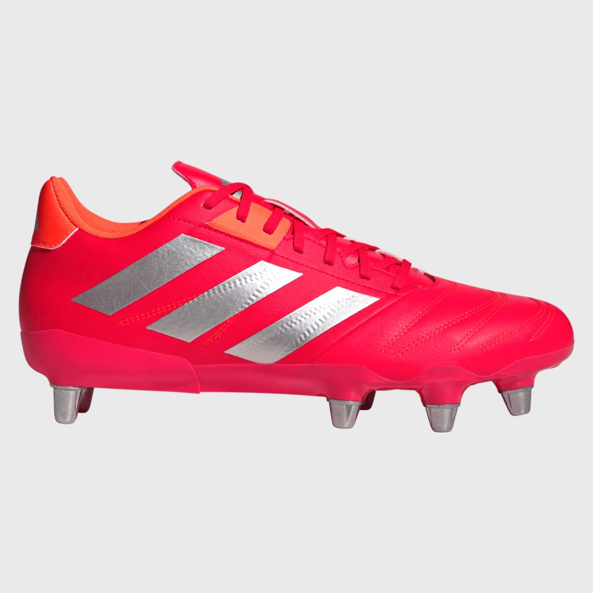Adidas Kakari Elite SG Rugby Cleats for Men - Lucid Red | Firm Ground Soccer Shoes for Rugby & Football | Perfect for Matches & Training