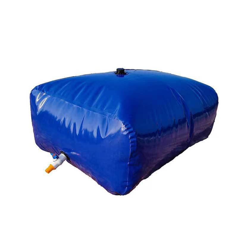 STWAZN 380L Large Capacity Foldable Water Storage Bag with Faucet - Portable Water Tank for Outdoor Garden, Plant Irrigation, Agricultural Drought Resistance, Fire Fighting & Emergency Water Supply