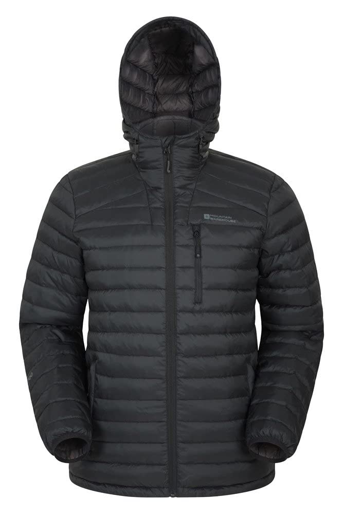 Mountain Warehouse Henry II Men's Winter Down Gilet Jacket - Lightweight Warm Vest for Outdoor Activities, Hiking & Casual Wear