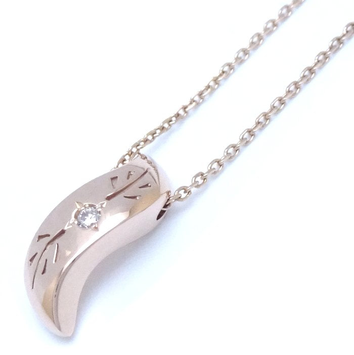 4℃ Diamond Necklace 18K Pink Gold - Elegant Jewelry Gift for Women, Perfect for Anniversaries, Weddings & Special Occasions