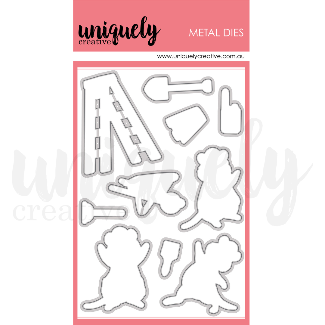 Premium Aussie Tradies Fussy Cutting Die - High-Quality Crafting Tool for Scrapbooking, Card Making & DIY Projects - Perfect for Home, Office & School Use