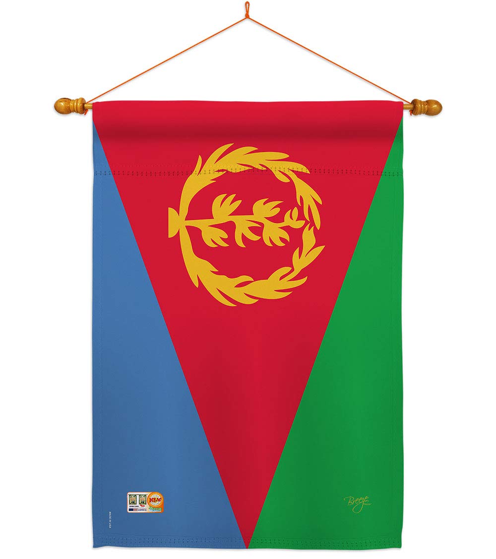 Eritrea National Flag Set 28x40
