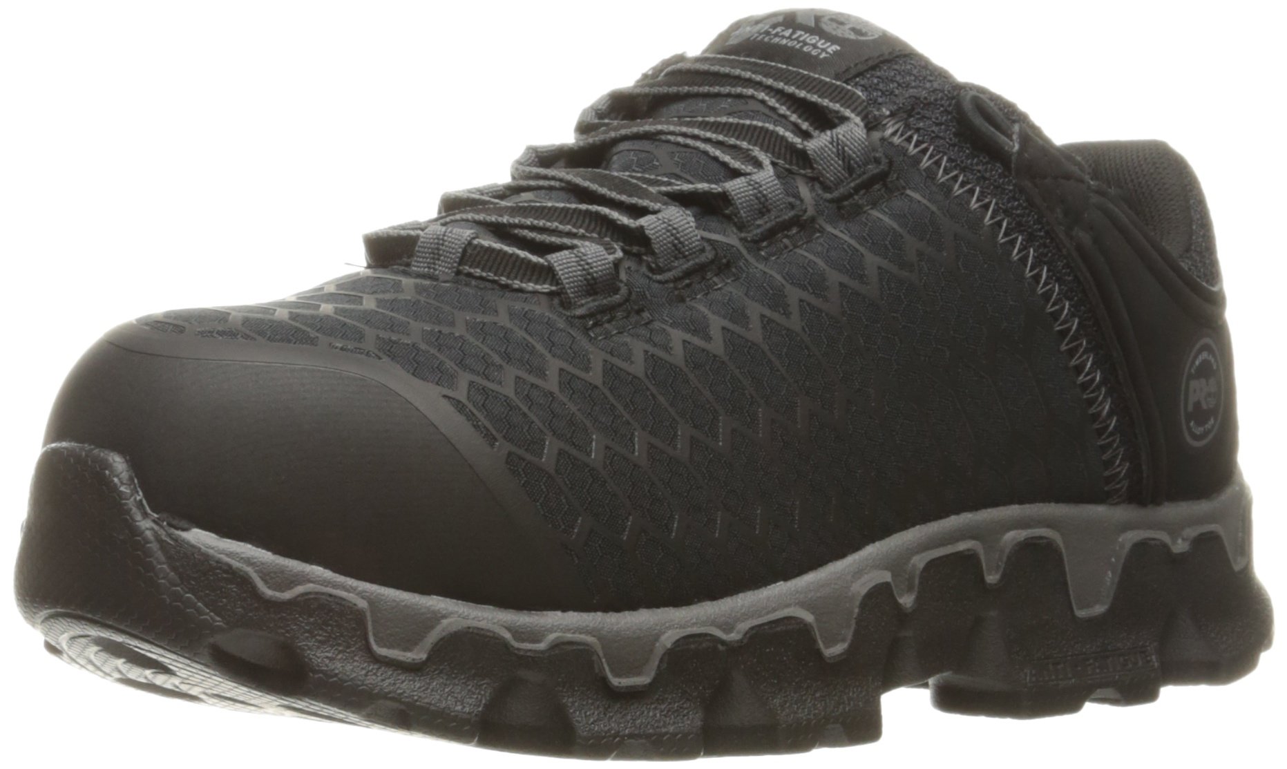 Timberland PRO Women's Powertrain Sport Alloy Safety Toe Work Shoes - Static Dissipative Industrial Athletic Shoes for Women, Perfect for Construction, Warehouse & Factory Work