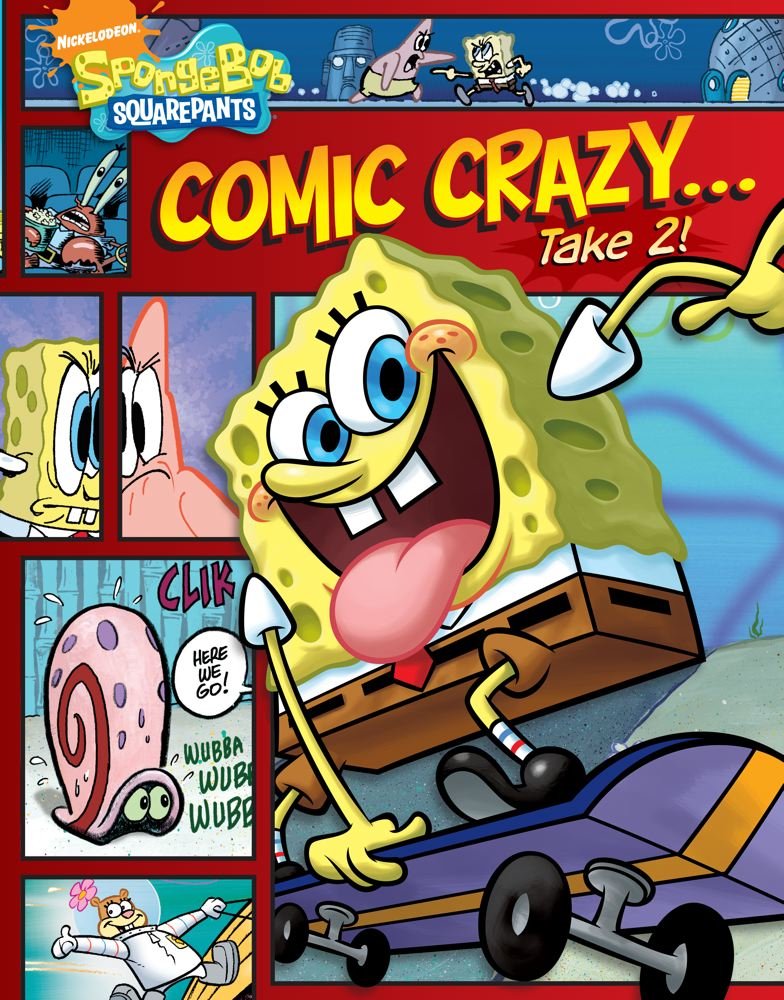 SpongeBob SquarePants Comic Book - Take 2! by Simon Spotlight | Funny Comic Collection for Kids & Adults | Perfect for Birthday Gifts, Bedtime Reading & Nickelodeon Fans