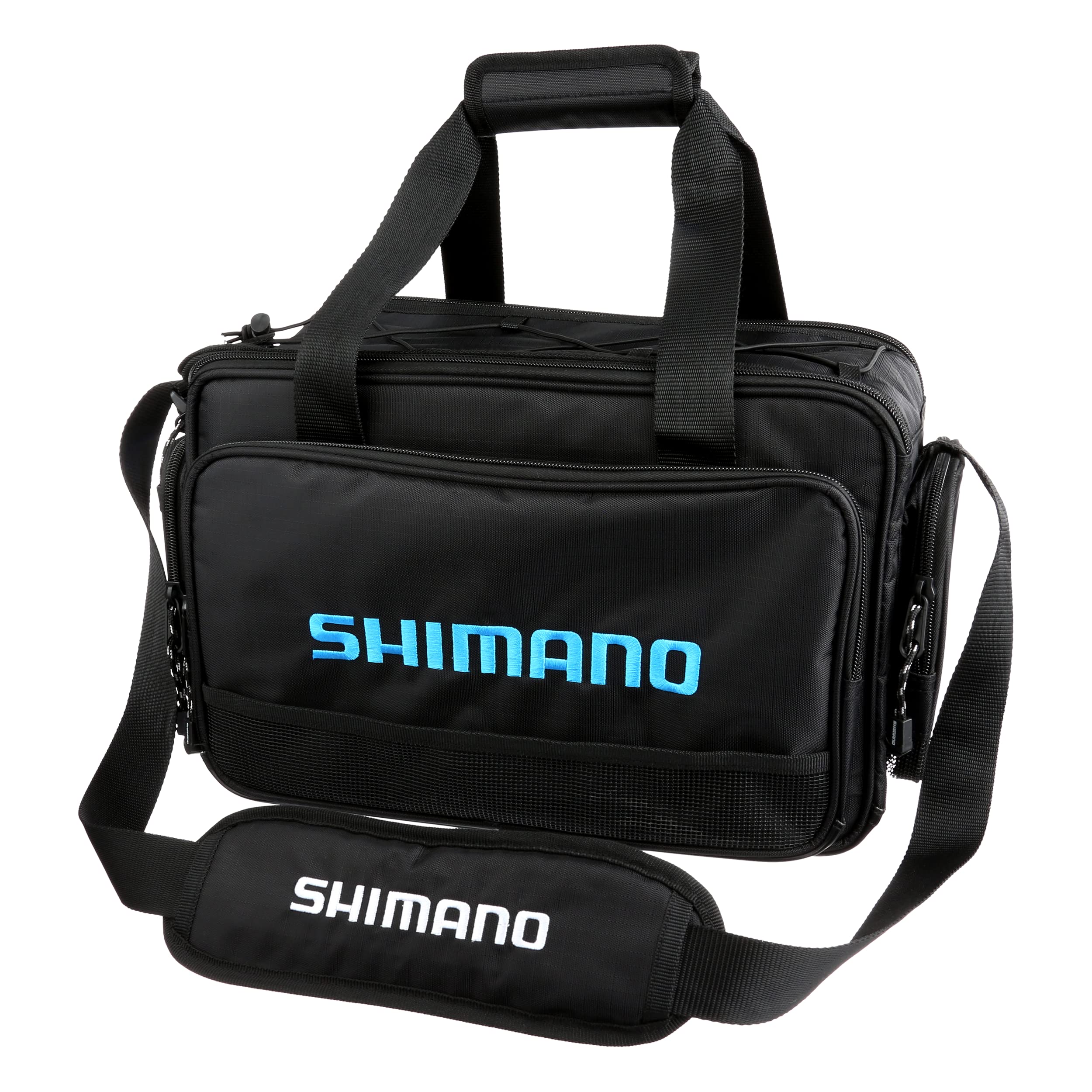 Shimano Baltica Waterproof Tackle Bags for Fishing - Durable Fishing Gear Storage with Multiple Pockets - Perfect for Saltwater, Freshwater & Boat Fishing Trips