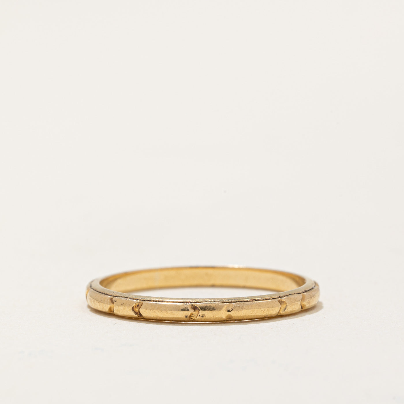 18K Yellow Gold Ring for Women - Size 6 | Elegant Wedding Band, Anniversary Gift, Promise Ring | Perfect for Engagements, Special Occasions & Everyday Wear