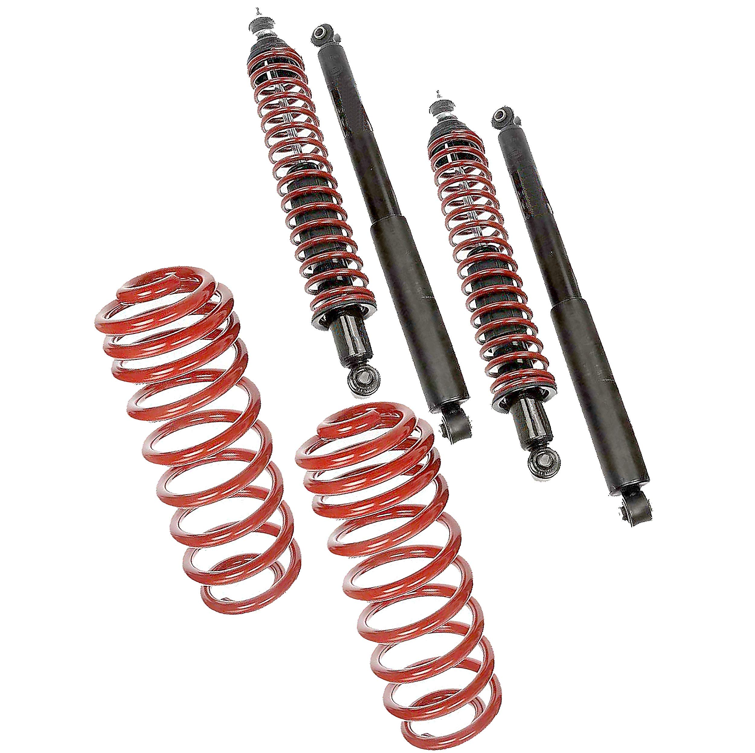 APDTY 143237 Air Spring to Coil Spring Conversion Kit - Heavy Duty Suspension Upgrade for Trucks & SUVs - Perfect for Off-Roading & Towing Applications
