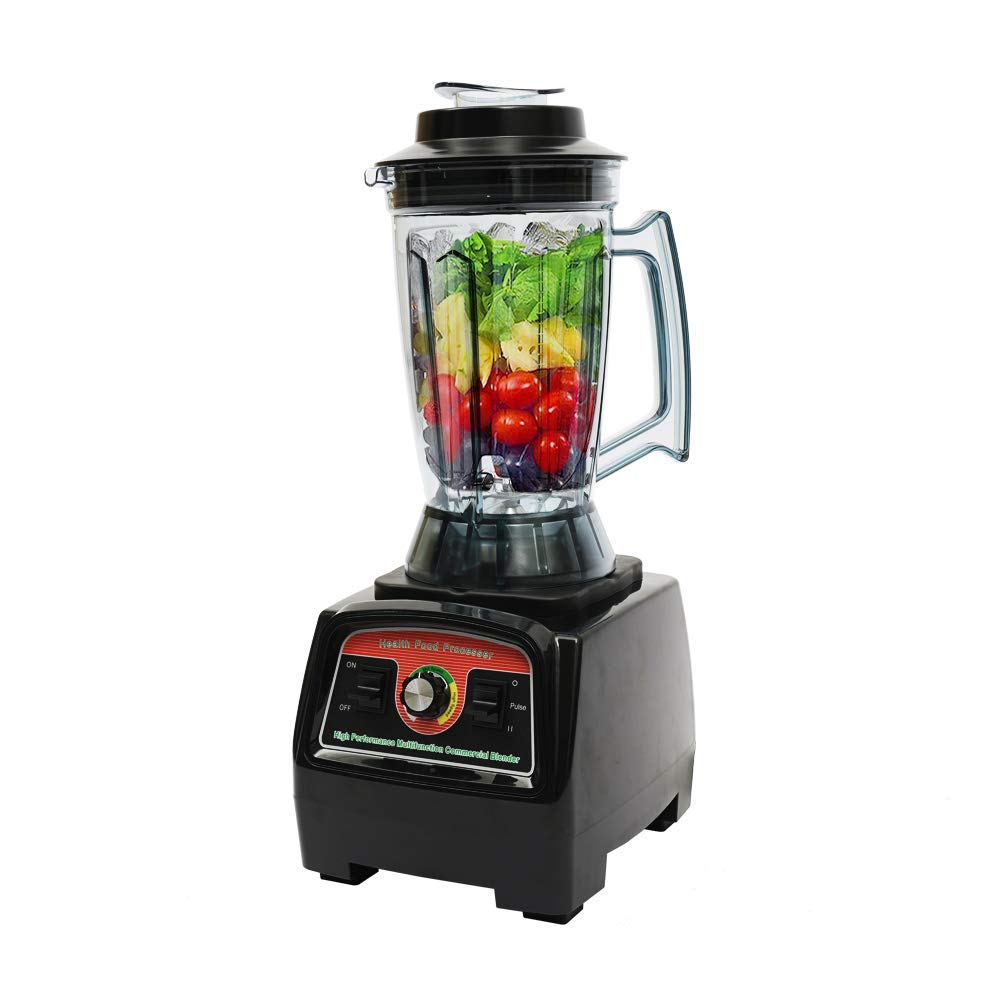 TBVECHI 3.3HP 2800W High-Speed Professional Blender - Commercial & Home Use for Smoothies, Juices, Soups, and Food Mixing - Powerful Fruit Blender for Kitchen, Restaurant, and Smoothie Bar