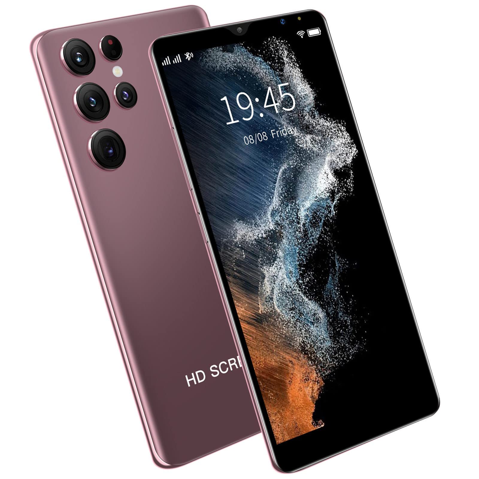 5.72 Inch Android 5.1 Smartphone with Face Unlock - 512MB RAM & 4GB ROM - Large Screen Mobile Phone with Car Cup Holder Mount - Perfect for Driving, Travel & Daily Use