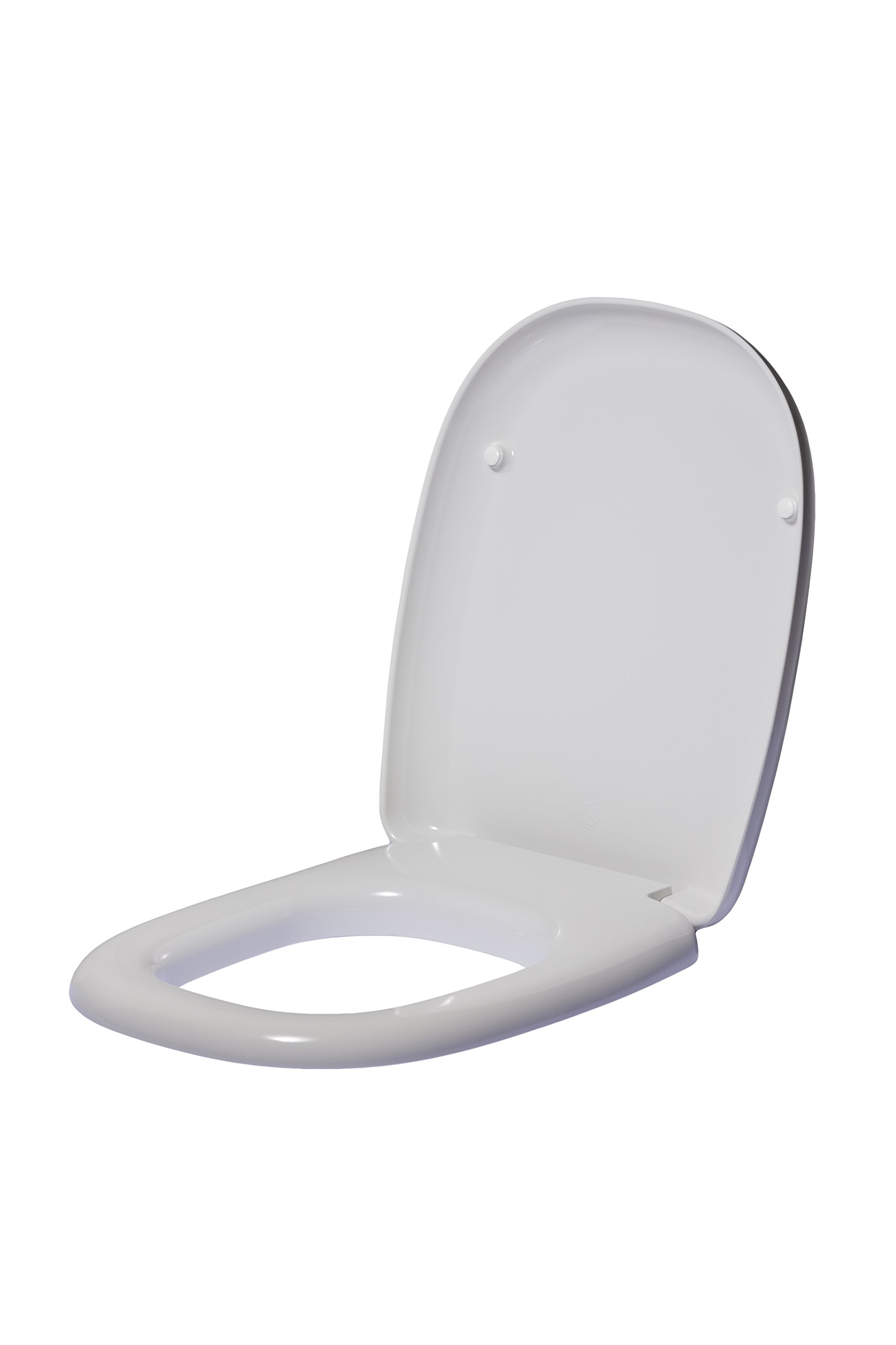 Ideal Standard T663001 Tesi Original Thermoset Toilet Seat - Durable & Comfortable Bathroom Upgrade for Home & Commercial Use