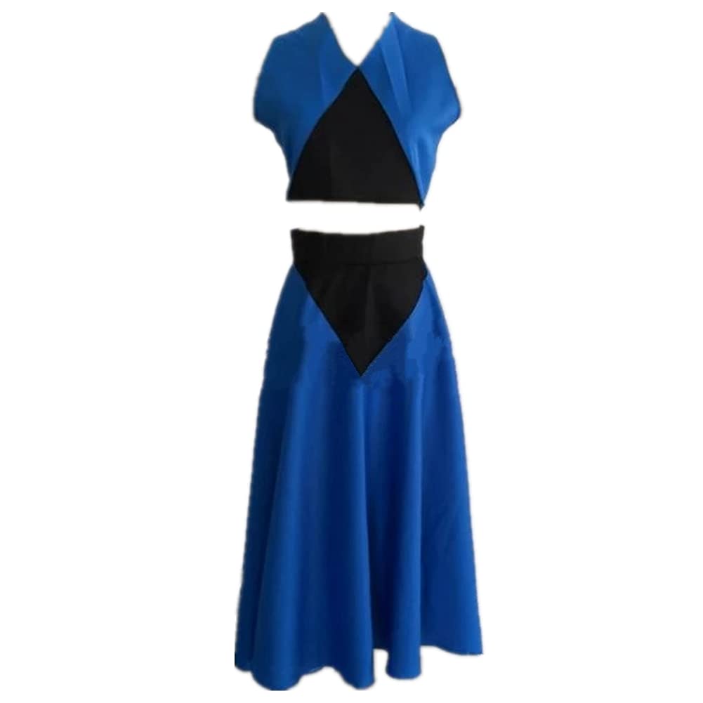 Lapis Lazuli Blue Cosplay Dress - Elegant Halloween Christmas New Year Party Costume for Women | Perfect for Cosplay Events, Themed Parties & Costume Balls