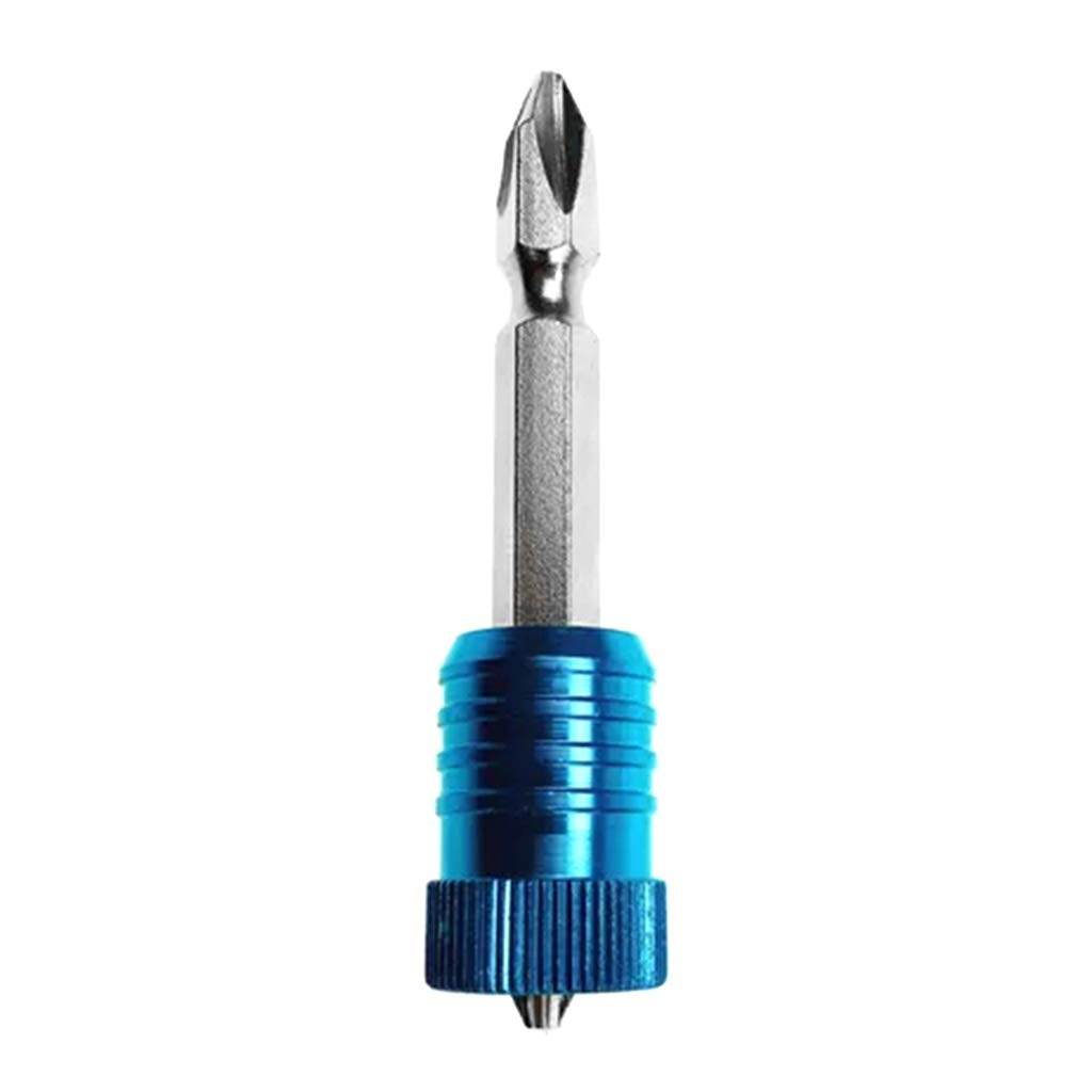 Premium Magnetic Screwdriver Bits Set - Phillips & Electric Screwdriver Compatible - Strong Metal Magnetizer Ring for Secure Fastening - Ideal for DIY, Home Repairs & Professional Toolkits