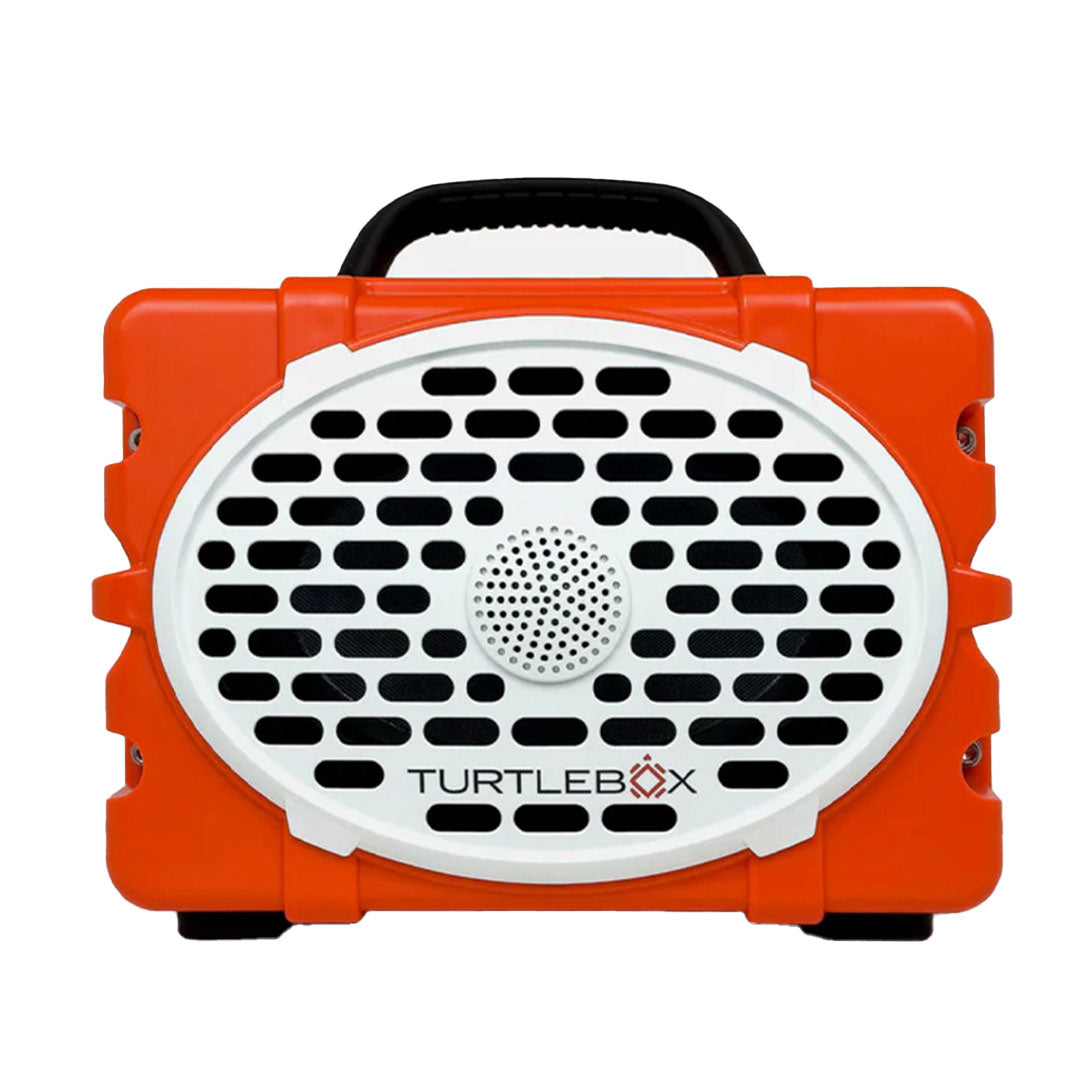 Turtlebox Gen 3 Portable Bluetooth Speaker - Waterproof, Shockproof, 100W Loud Outdoor Speaker with 30-Hour Battery Life - Perfect for Camping, Beach, Pool Parties & Outdoor Adventures (Orange)