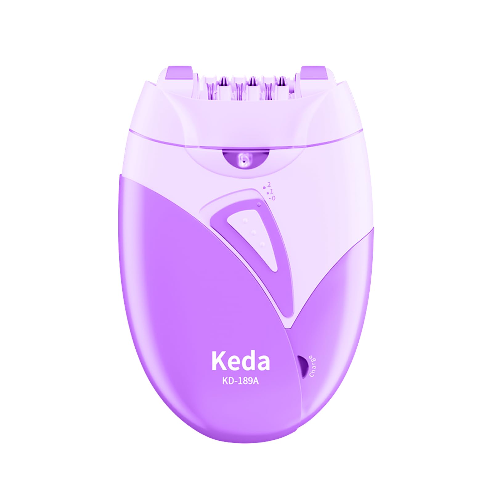 Best Women's Epilator for Hair Removal - Rechargeable Cordless Electric Shaver & Trimmer for Face, Arms, Legs, Bikini & Underarm Areas - 2 Speed Settings - Perfect for Travel, Home Use & Smooth Skin Care Routine