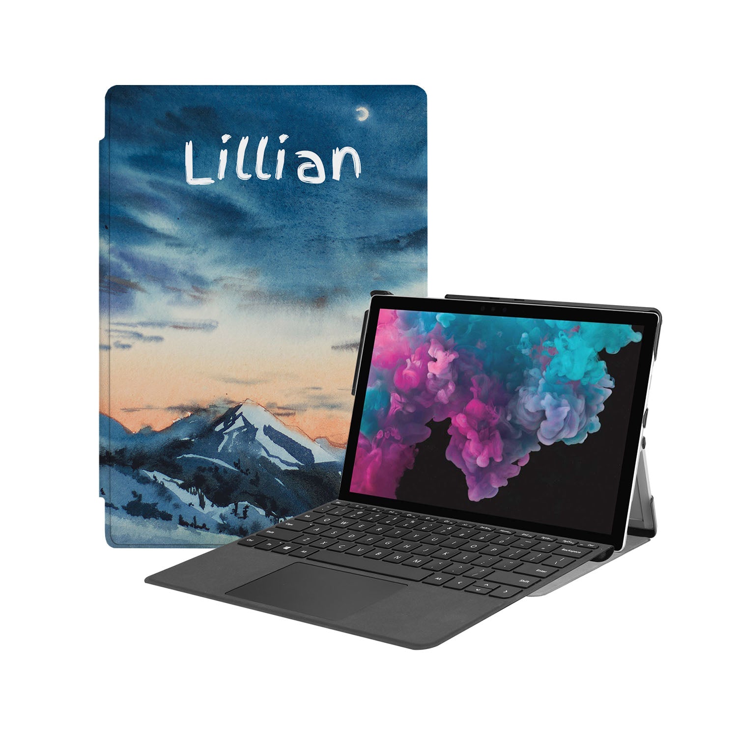Premium Microsoft Surface Pro Case - Durable Protective Cover with Landscape View for Work & Travel | Compatible with Surface Pro 7/6/5/4/3/X