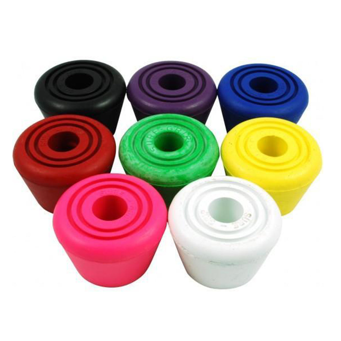 Sure Grip Bullseye Bolt-On Toe Stops for Roller Skates - Durable & Adjustable Toe Stops for Derby, Artistic & Outdoor Skating