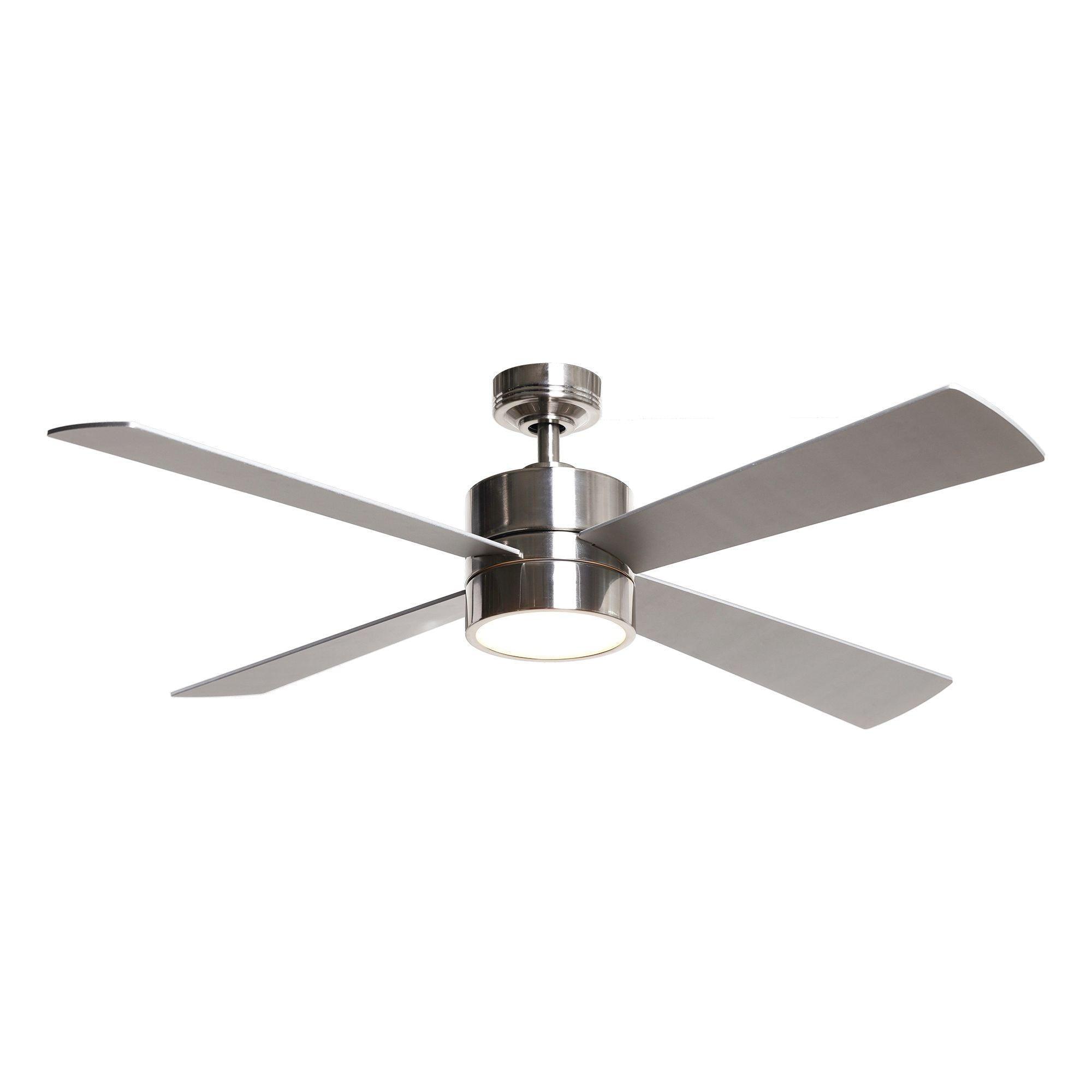 52 Inch Bucholz Industrial Ceiling Fan with Dimmable LED Light - Perfect for Warehouses, Garages, and Large Commercial Spaces