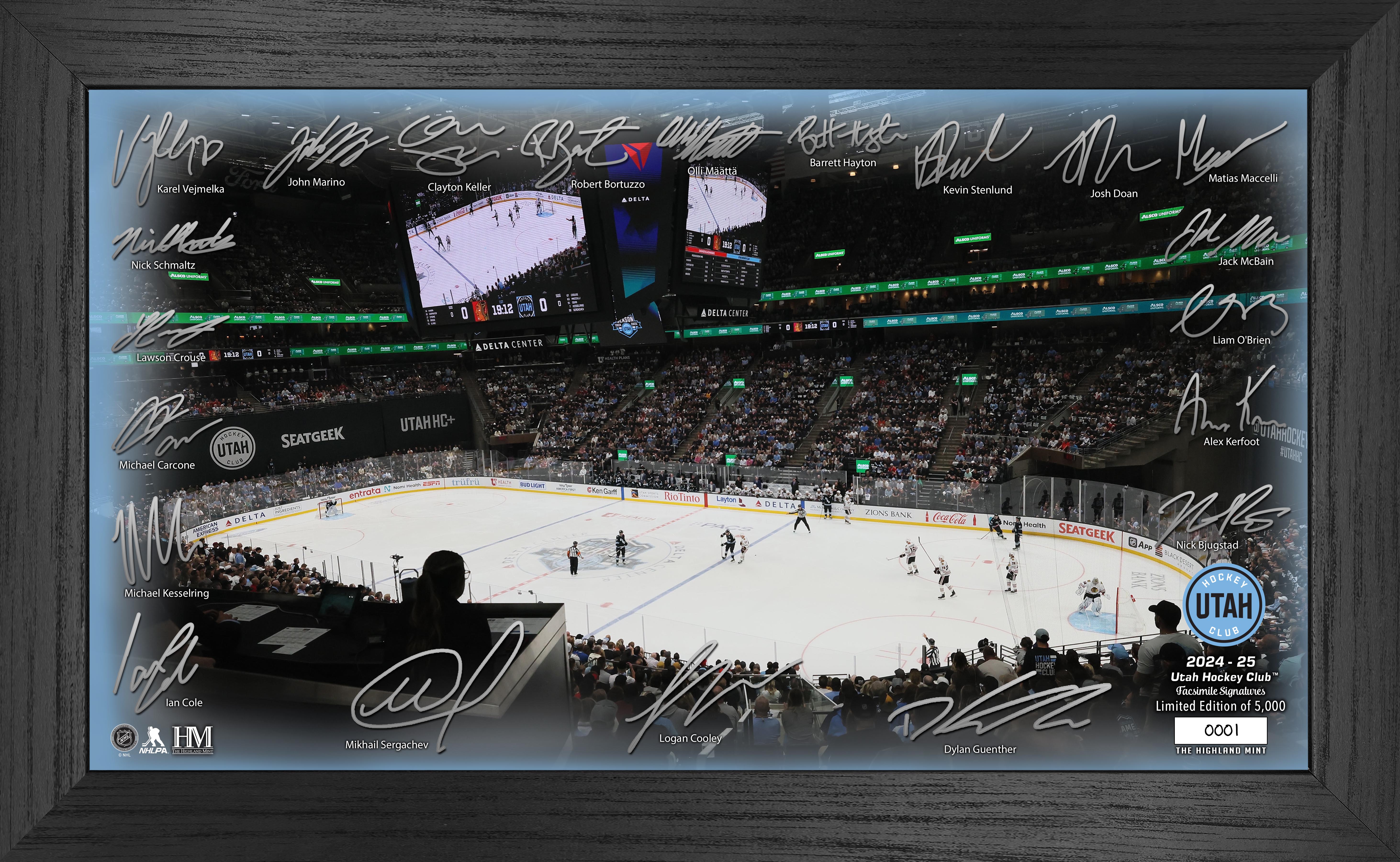 Utah Hockey Club 2024-25 Signature Rink - Premium Ice Hockey Training Equipment for Professional & Amateur Players - Perfect for Practice, Games & Skill Development